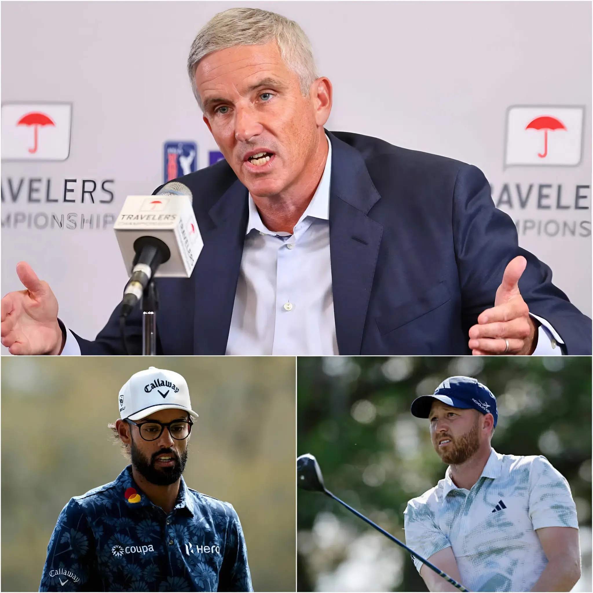 Cover Image for 🚨BREAKING NEWS: The PGA Tour has finally broken its silence. Tournament officials have announced disciplinary action against ….
