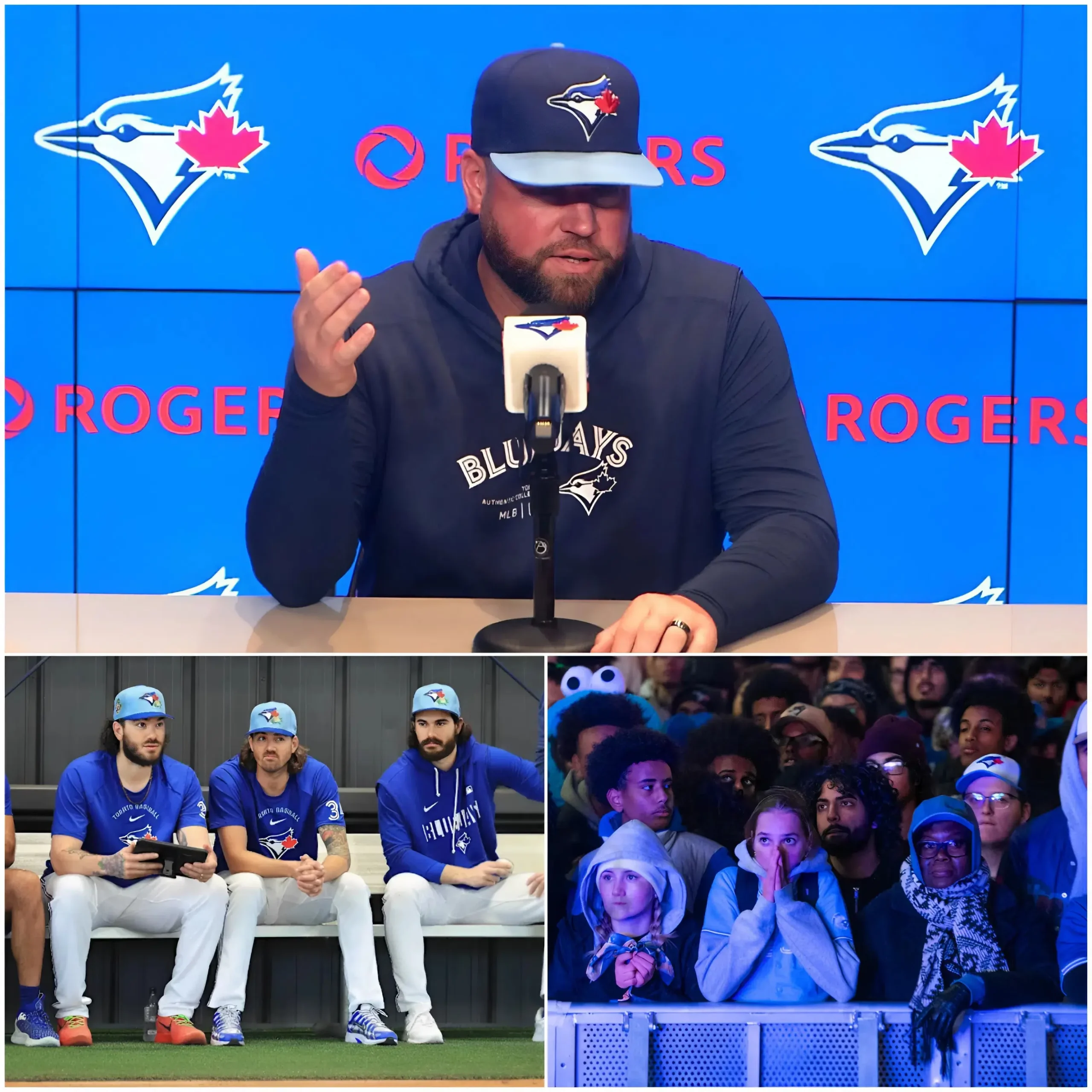 Cover Image for 🚨 BREAKING NEWS — Just 30 minutes ago, coach John Schneider shocked fans by revealing the heartbreaking truth behind the Blue Jays’ inability to perform at 100%,