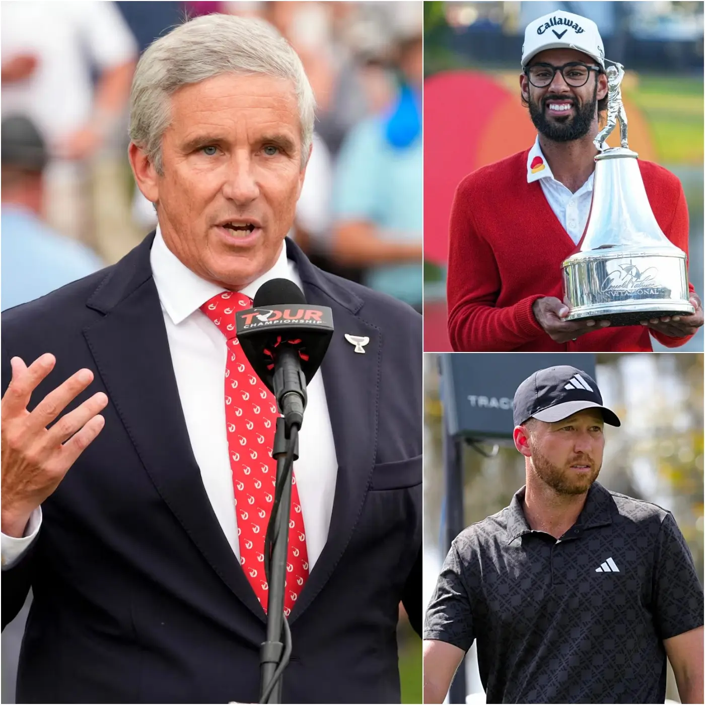 Cover Image for 15 MINUTES AGO🔴 The PGA Tour has officially broken its silence! Tournament officials have decided to sanction Akshay Bhatia