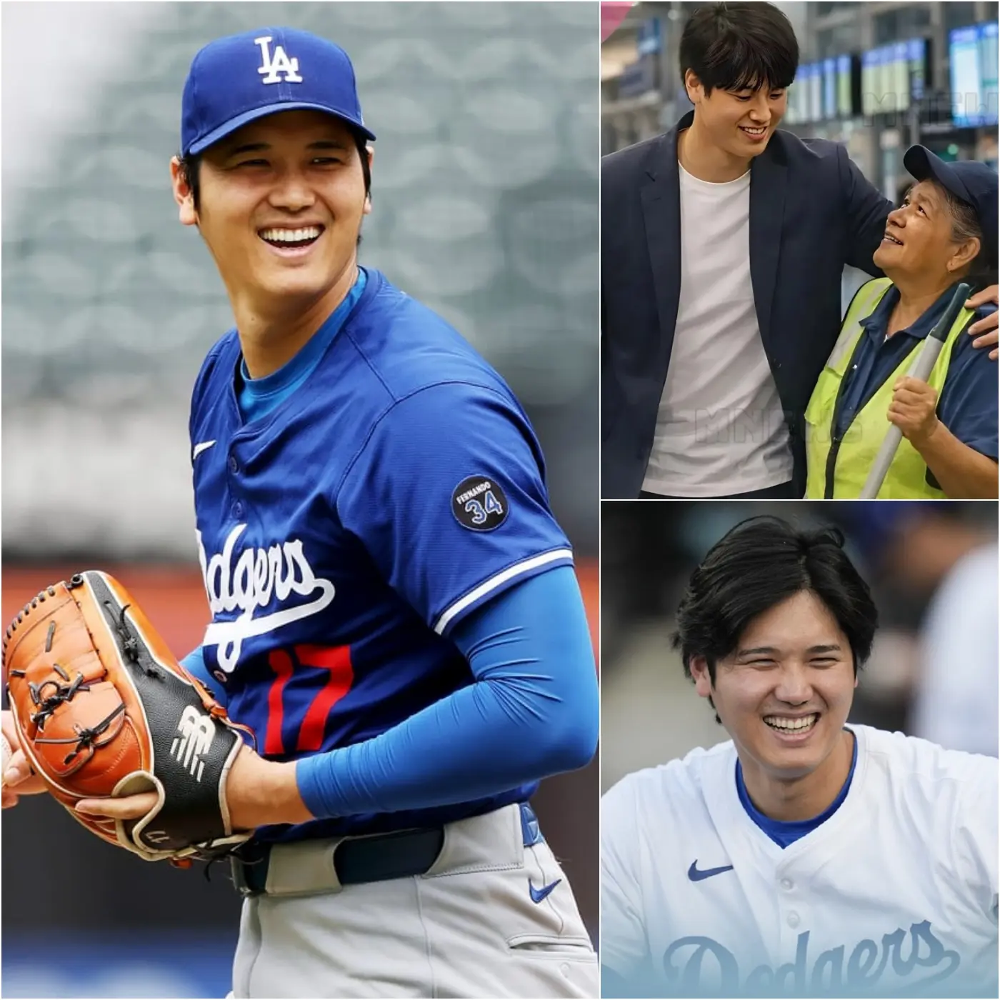 Cover Image for GOOD NEWS 15 MINUTES AGO FROM LAX: Shohei Ohtani quietly saved the American dream of a 72-year-old airport cleaner