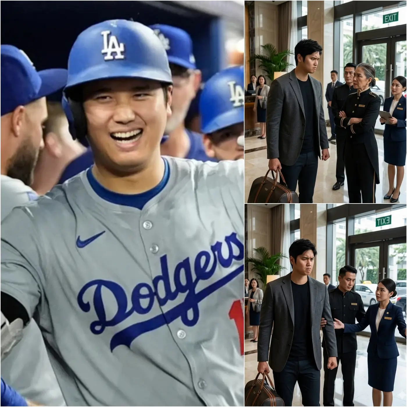 Cover Image for BREAKING NEWS: After being treated disrespectfully and kicked out, Shohei Ohtani returned to the luxury hotel the next day as the new owner — and a calm remark stunned everyone