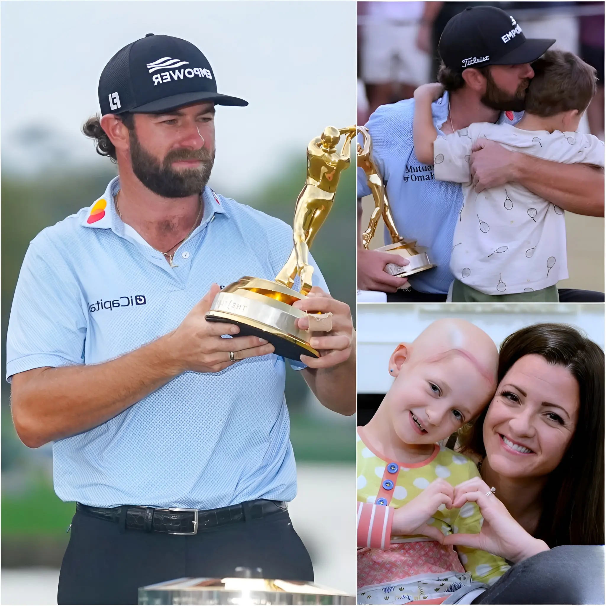 Cover Image for ❤️GOOD NEWS: After winning the 2026 THE PLAYERS Championship, Cameron Young donated his $4,500,000 prize money to the Hope Foundation for Children with Cancer.