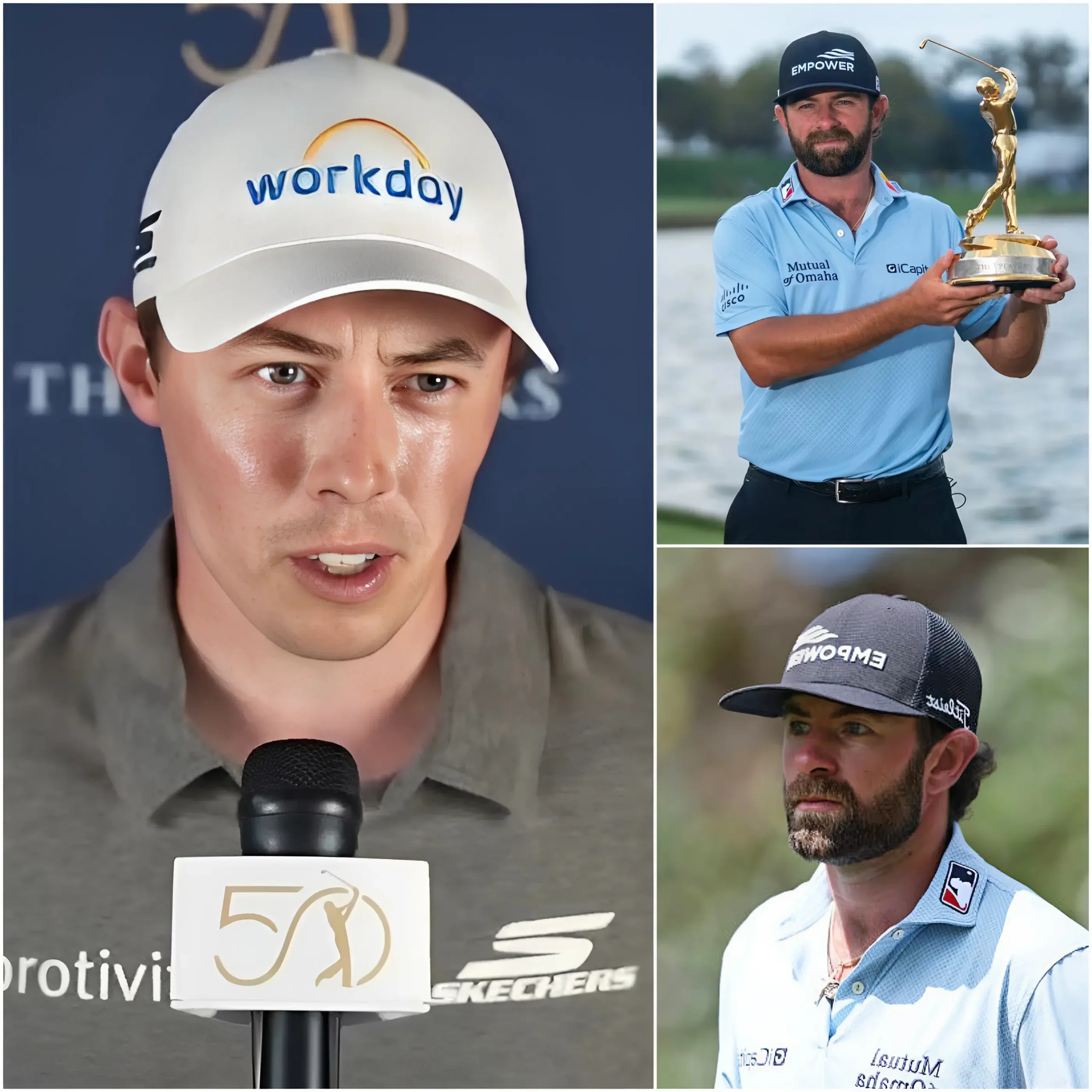 Cover Image for “THE TOUR NEEDS TO LOOK INTO THIS!” 🚨 Matt Fitzpatrick stunned reporters by calling on officials to investigate rival Cameron Young after falling short by a single stroke during the high-pressure drama of 2026 The Players Championship at TPC Sawgrass