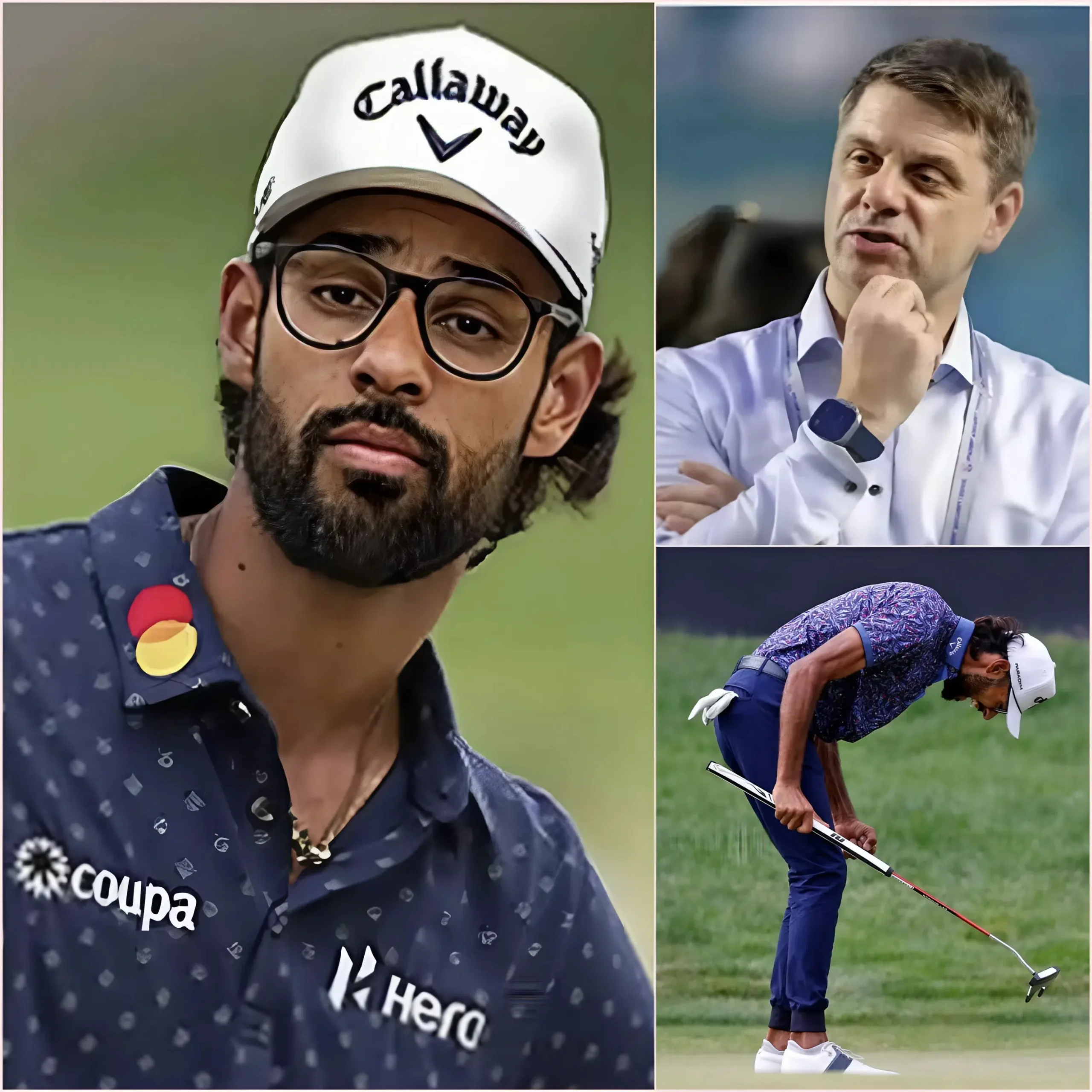 Cover Image for 🚨 SHOCKING: Akshay Bhatia faces a possible lifetime ban after a leaked PGA Tour recording. Accused of “high-tech cheating,” he broke down at hole 18. The truth behind his shots is under investigation.