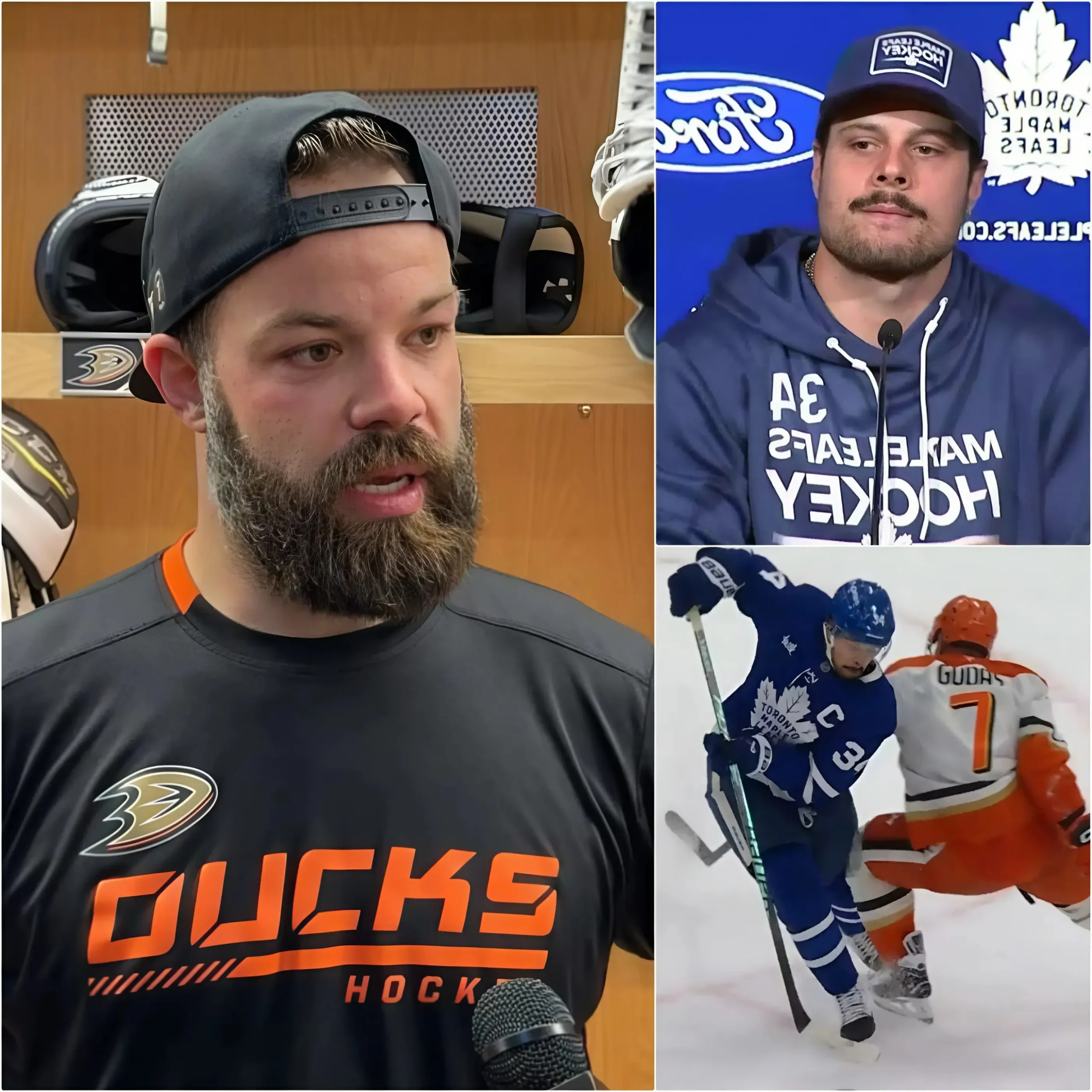 Cover Image for 10 MINUTES AGO: After learning that Auston Matthews’ injury had become serious, Radko Gudas, who had been involved in collisions with Matthews during the game, unexpectedly came forward to sincerely apologize to the captain of the Toronto Maple Leafs. And Matthews’ reaction immediately afterward left both fans and Radko Gudas stunned.👇👇