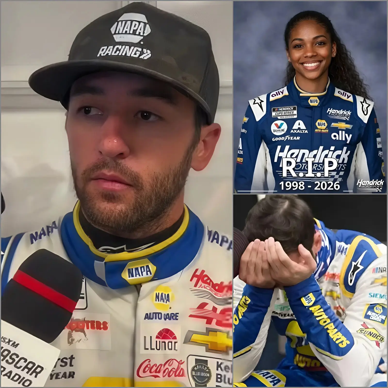 Cover Image for A longtime Hendrick Motorsports program staff member who served Chase Elliott fans for many years has tragically passed away at the age of 27 following a heartbreaking family dispute, leaving behind a 3-year-old child. Her years of dedication and love for the Hendrick