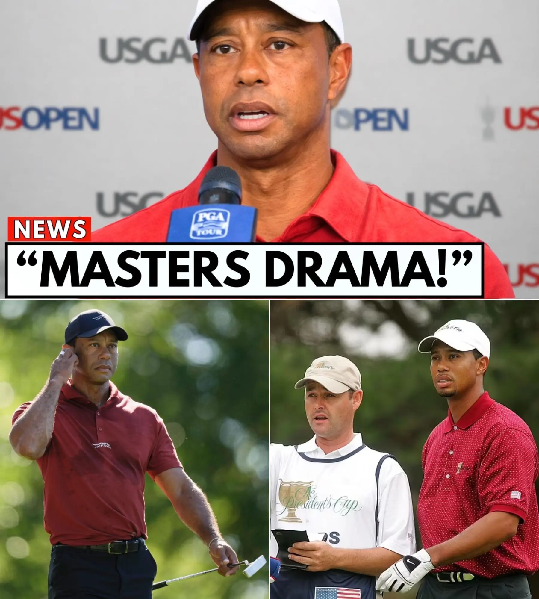 Cover Image for 🔥 SHOCKING NEWS: The golf world is in disbelief after Tiger Woods dropped a mysterious hint that instantly sent Masters betting odds tumbling, sparking wild speculation among fans and analysts who now wonder if the legendary champion is preparing for a dramatic and unexpected return to Augusta.