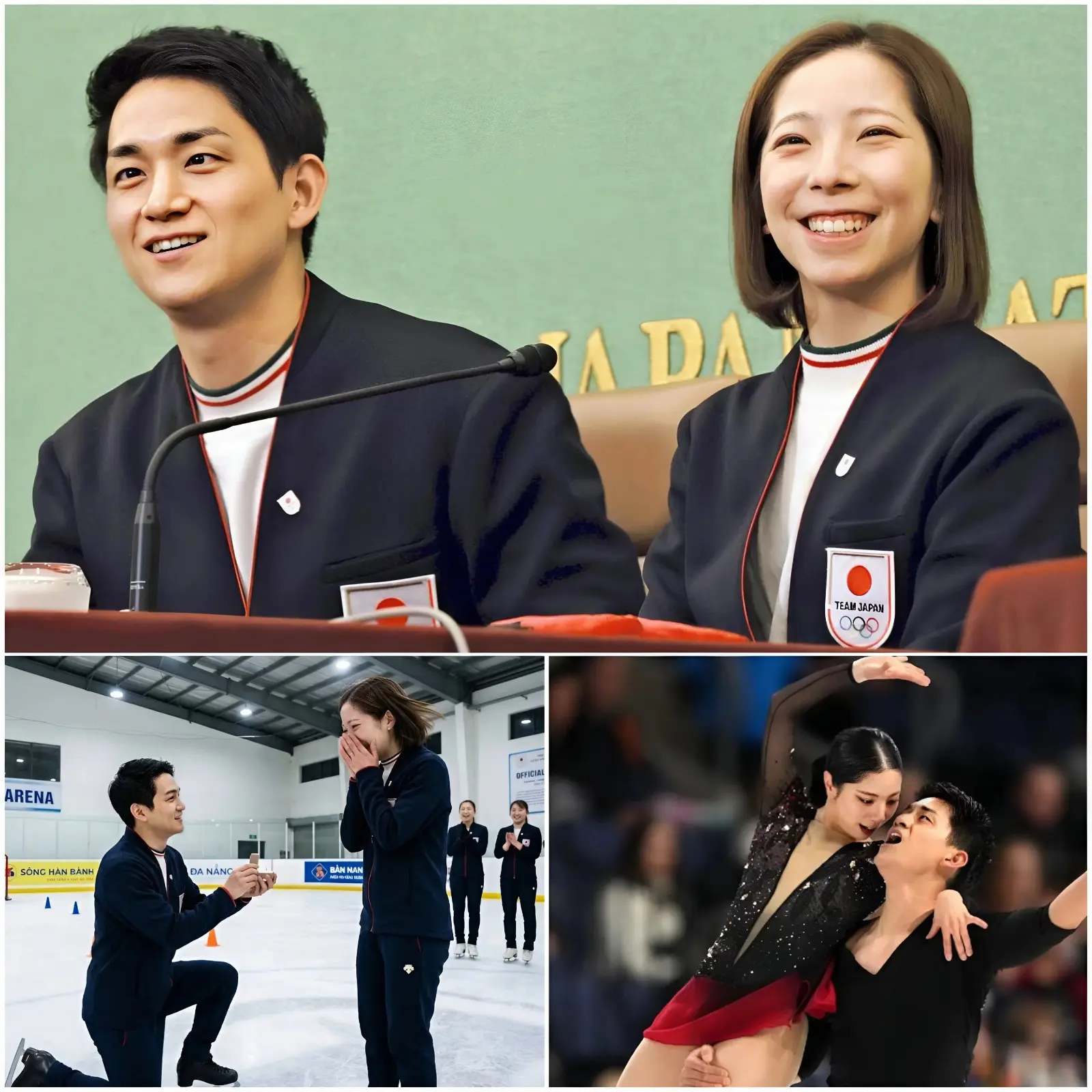 Cover Image for “Yes… I will be with you forever.” – Ryuichi Kihara broke the silence and unexpectedly confirmed his special promise to Riku Miura right after their historic Olympic victory: rare behind-the-scenes images and intimate moments between the golden couple of Japanese figure skating caused an emotional outburst among fans worldwide!