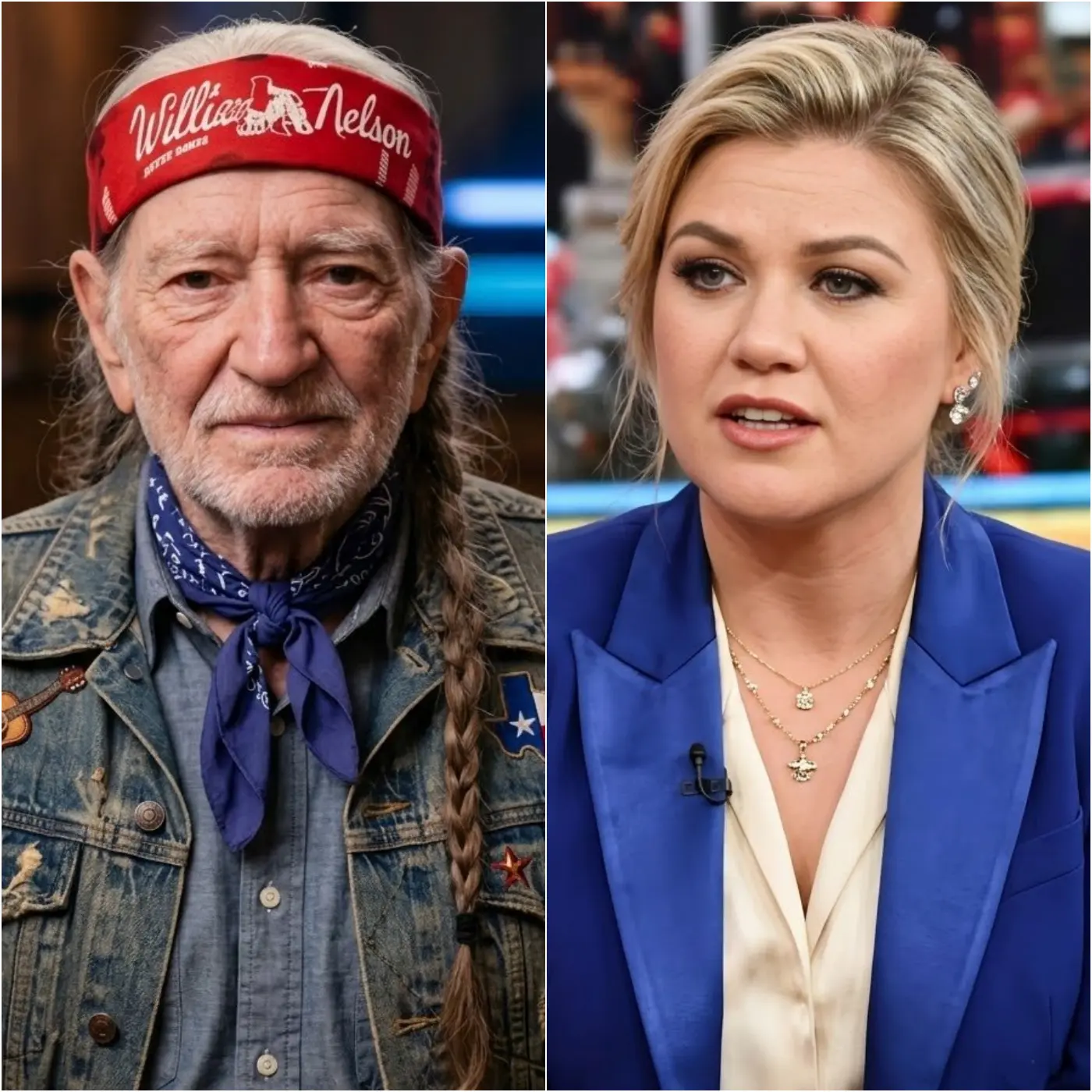 Cover Image for EXPLOSIVE THIS MORNING 🚨 Erika Kirk Criticizes Willie Nelson “Sit Down, You 90-Year-Old Musician” — But His Response Left the Room in Silence