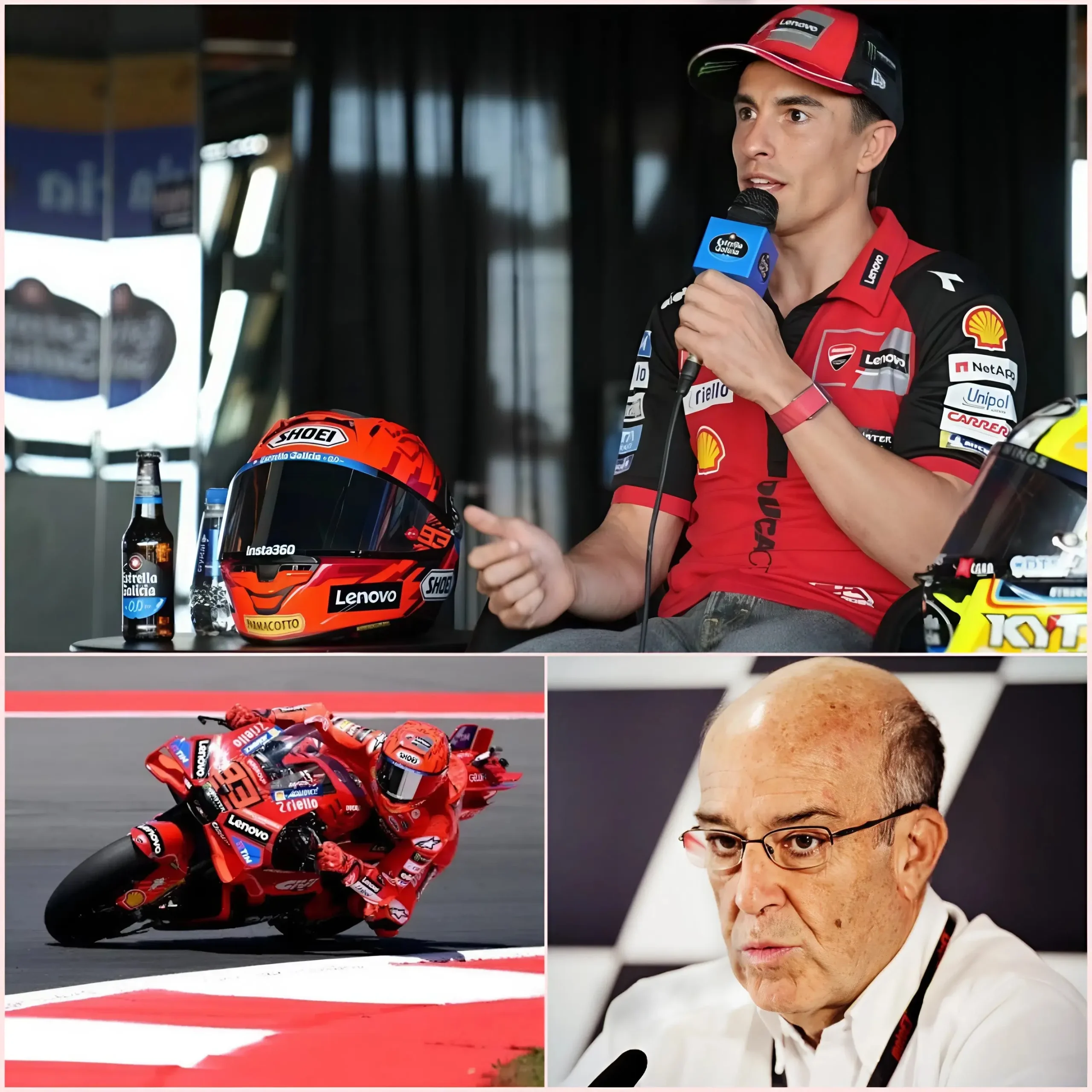 Cover Image for 🚨 SHOCKING NEWS BEFORE THE BRAZILIAN GP! “The rules this year are unfair” – Marc Marquez caused a stir in MotoGP when he unexpectedly accused the FIM (French Motor Racing Association) of trying to hinder his victory.