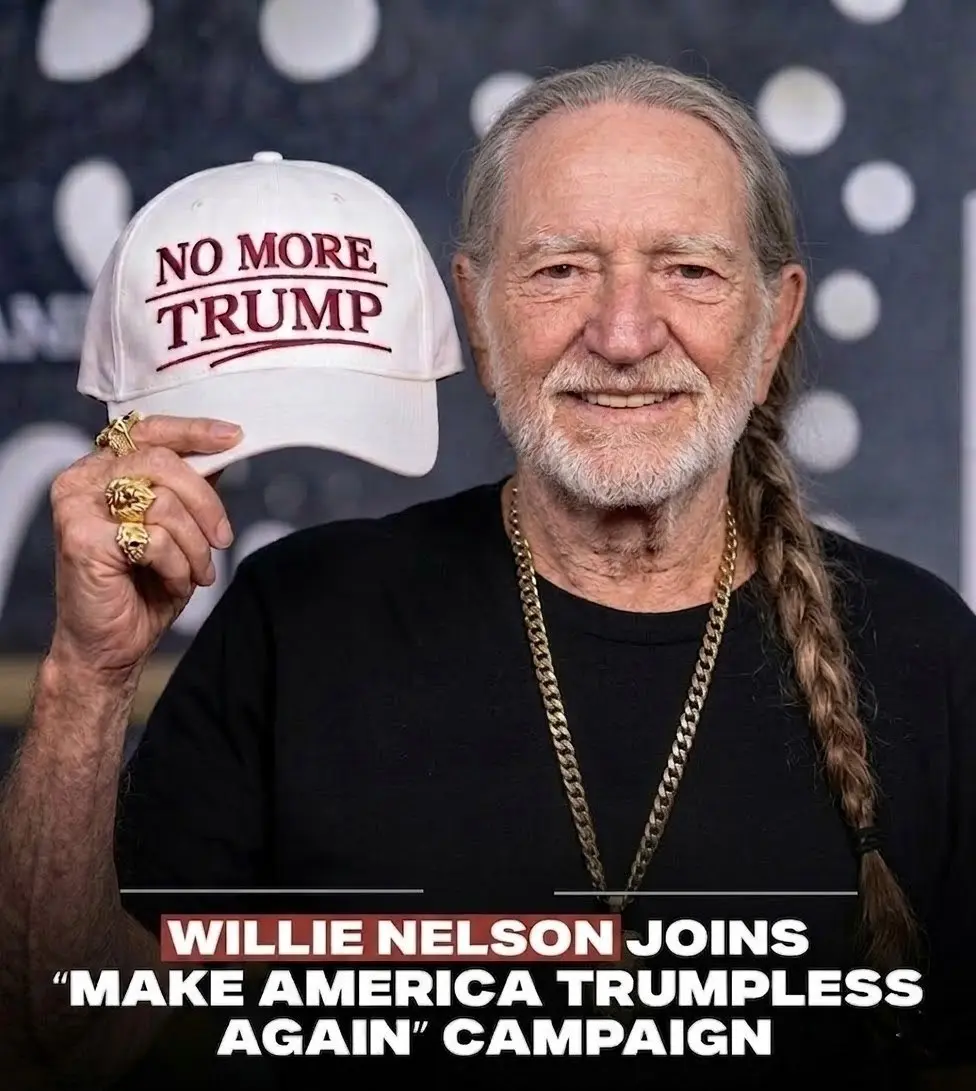 Cover Image for Legendary country music icon Willie Nelson has entered the political spotlight by publicly supporting the grassroots movement “Make America Trumpless Again” in 2026. The campaign, which began on social media and among progressive activists, aims to mobilize voters and encourage support for alternative candidates at both local and national levels.