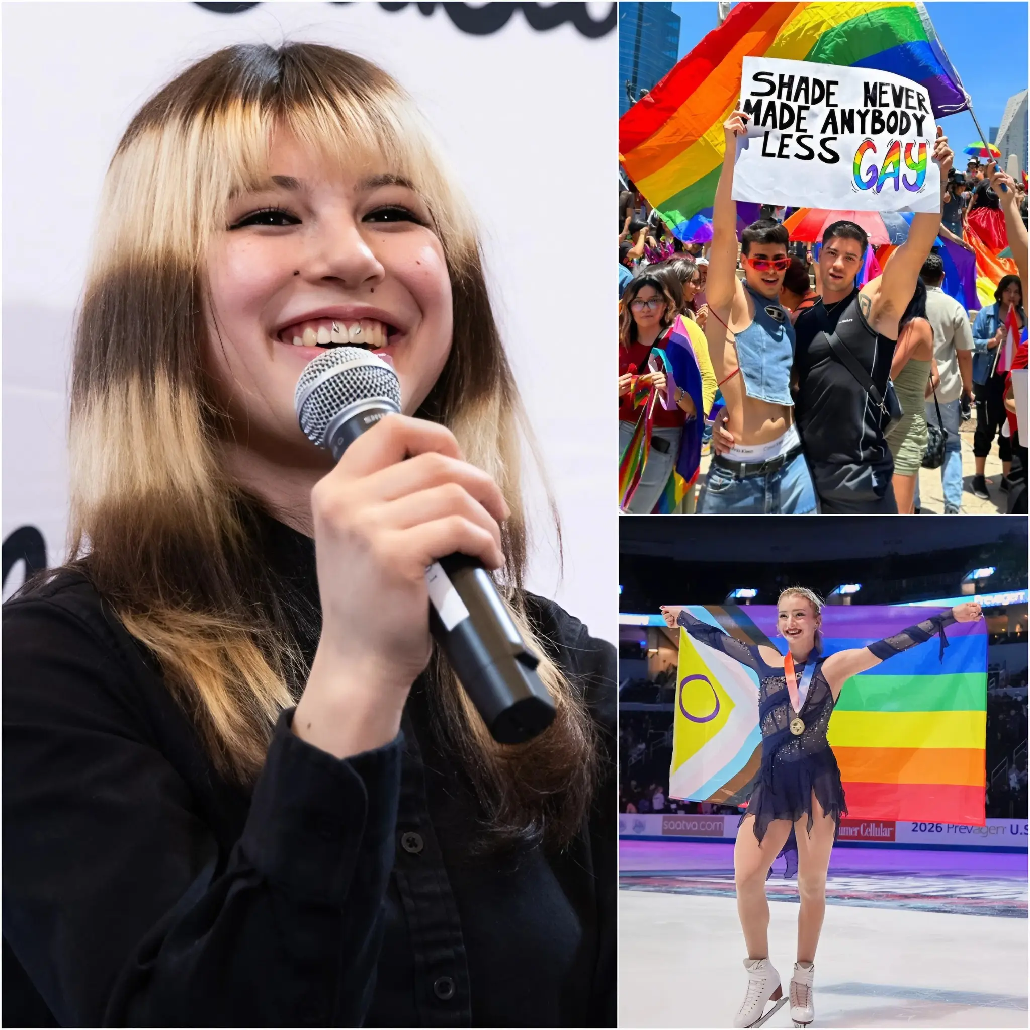 Cover Image for OFFICIAL 🚨 Figure skater Alysa Liu has confirmed that he will not wear the LGBT rainbow symbol at the upcoming major competition. Explaining his decision, Liu stated, “Sport should be about what happens in competition — technique, performance, and results — not political or social movements…..”