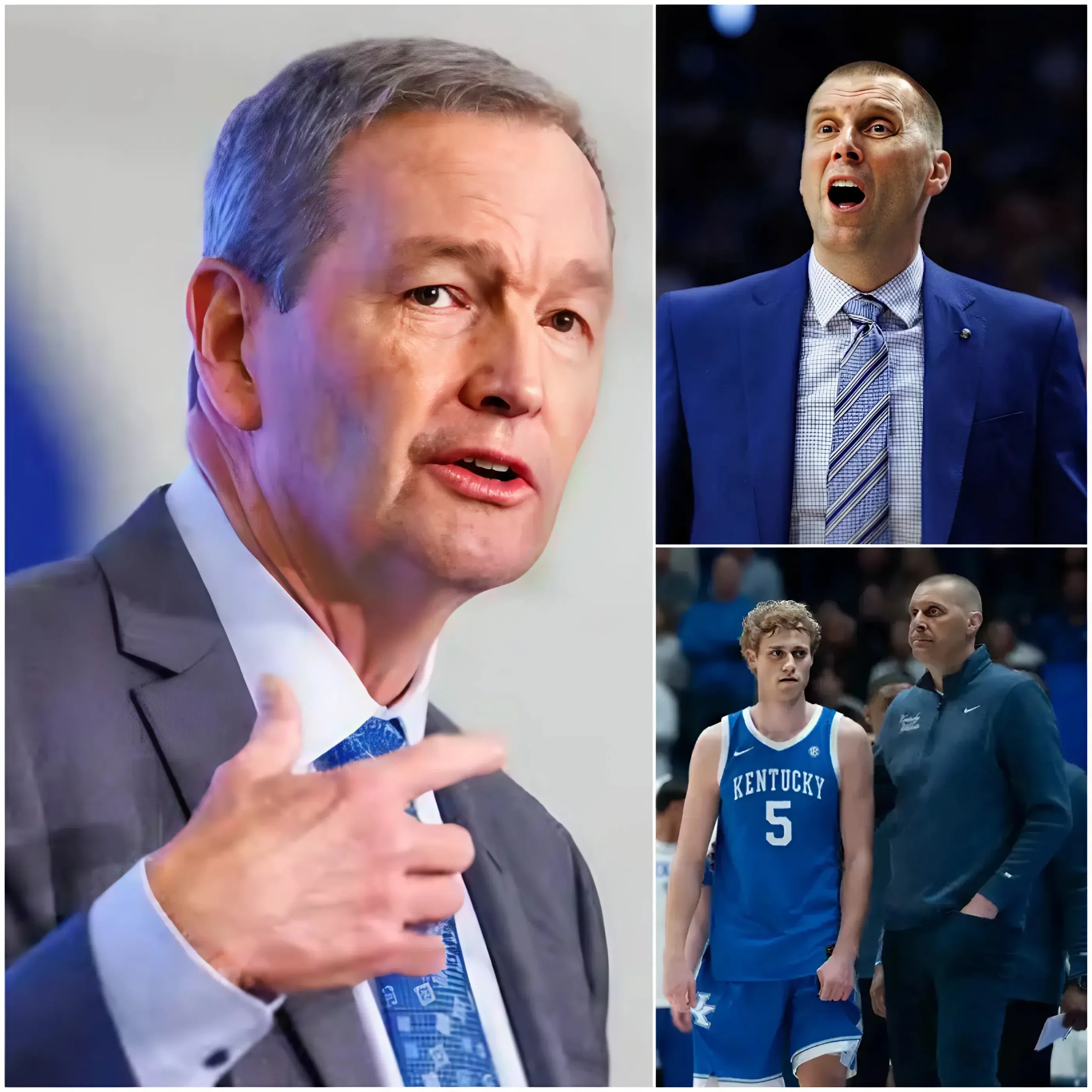 Cover Image for BREAKING NEWS: An emergency internal meeting lasting over an hour between the Kentucky Wildcats men’s basketball program’s senior leadership and Athletic Director Mitch Barnhart has just concluded at Rupp Arena