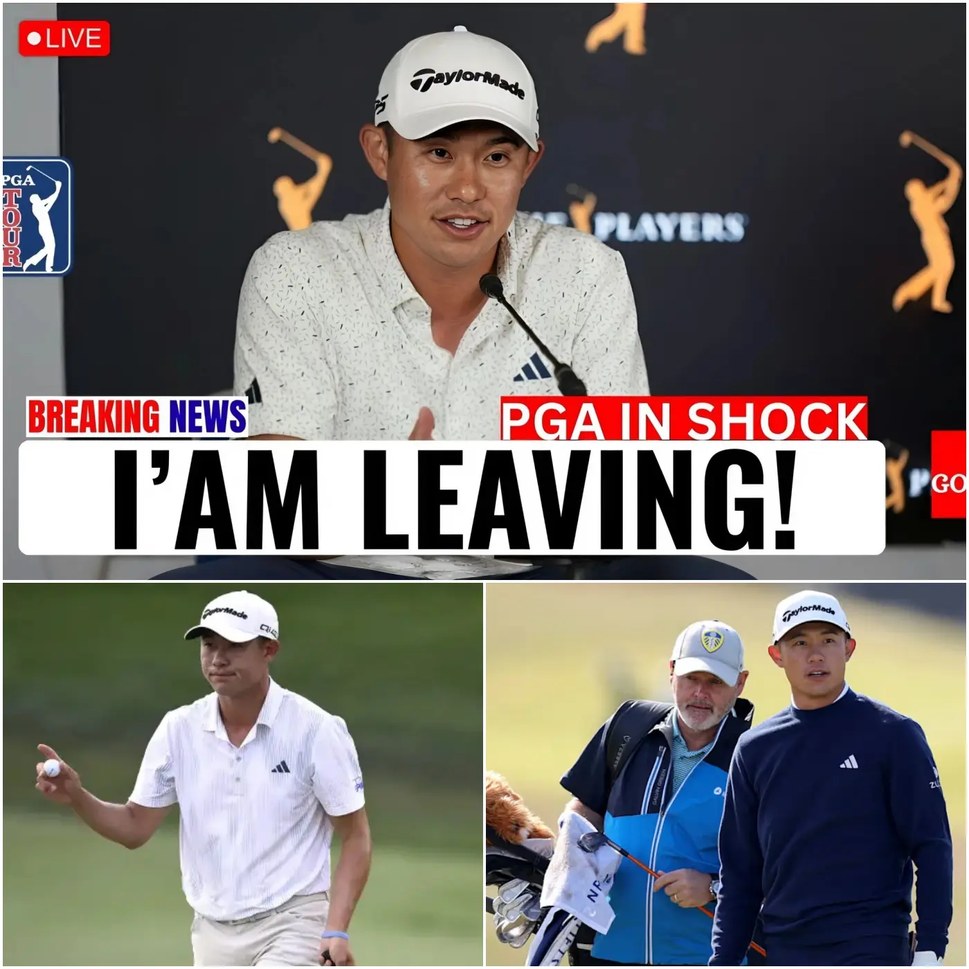 Cover Image for BREAKING🔴 Collin Morikawa Makes Huge Announcement After Players Championship Withdrawal!