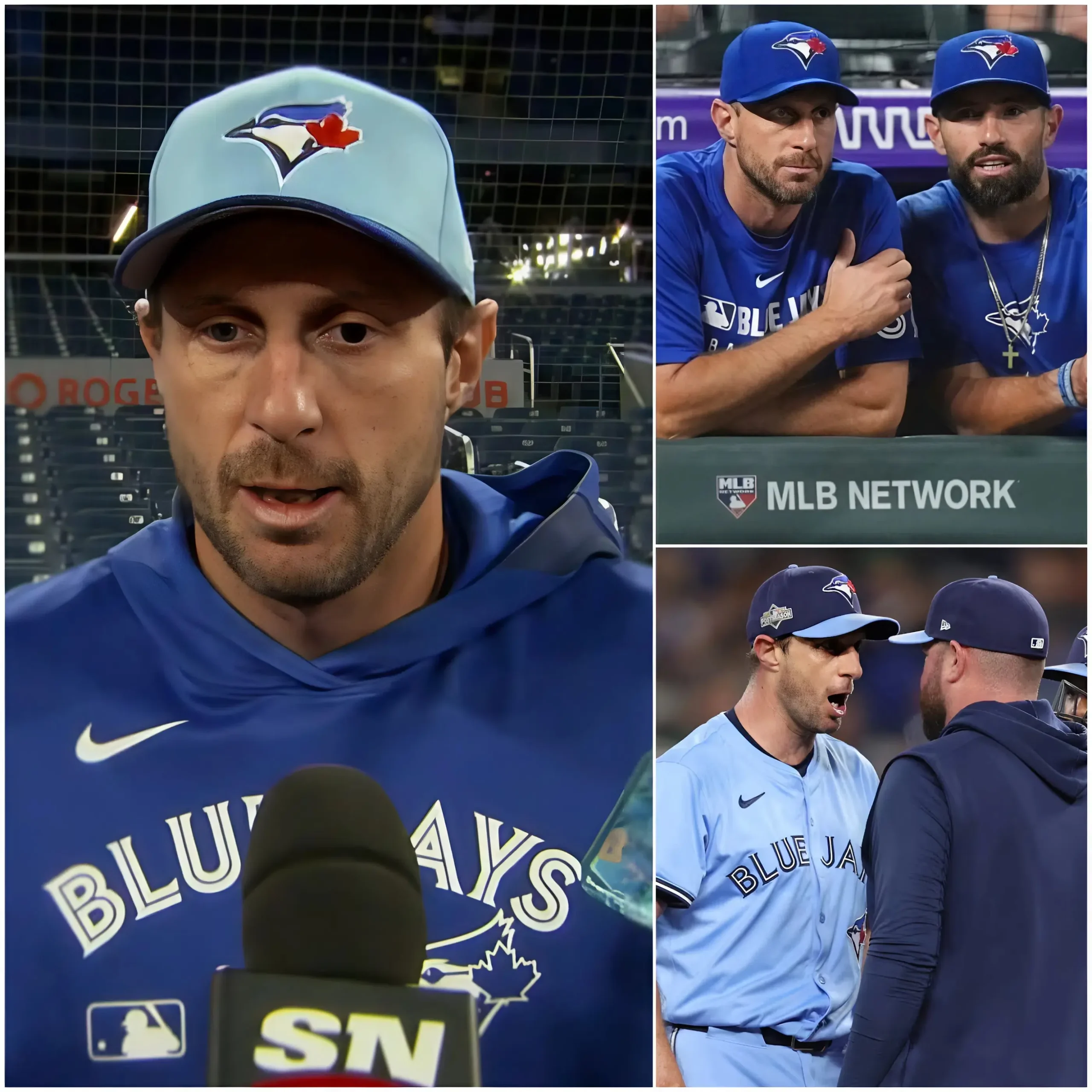 Cover Image for BREAKING: Max Scherzer speaks out after backlash over his re-signing with the Blue Jays: “I came back because the team still believed in me.”