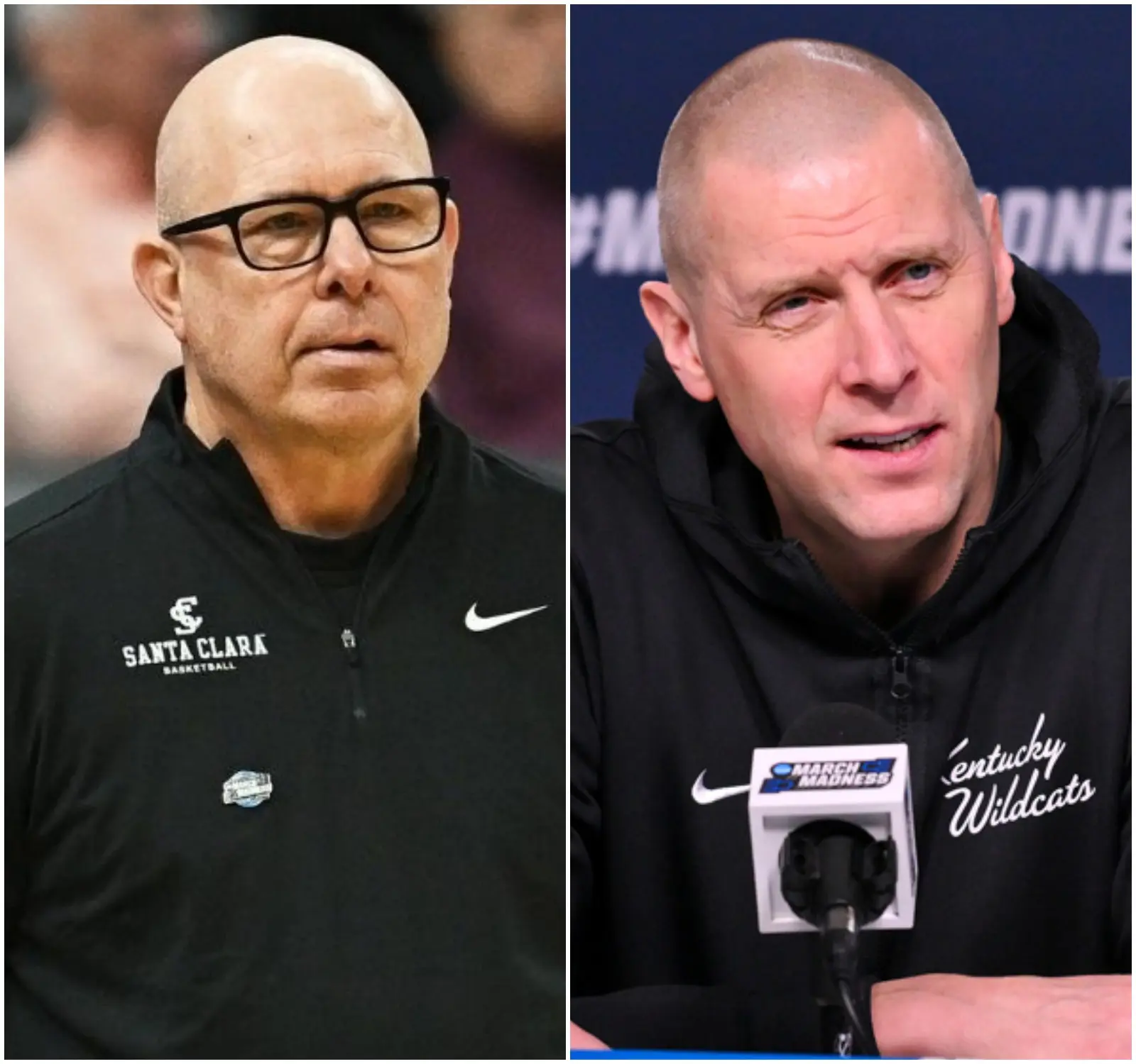Cover Image for BREAKING: Coach Mark Pope shocked social media after making a bold and aggressive statement with a 17-word message that angered fans following Kentucky’s 89–84 win over Santa Clara before the Round of 32. This prompted Coach Herb Sendek to immediately fire back with five words, leaving the basketball world stunned…