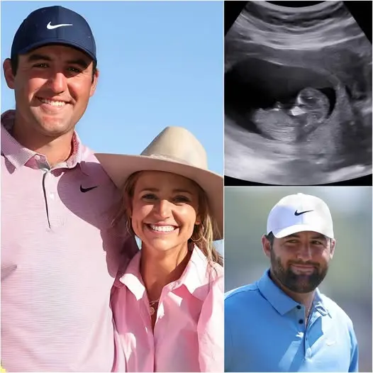 Cover Image for GOOD NEWS: Scottie Scheffler and his wife Meredith Scheffler surprised everyone last night by ANNOUNCING they are expecting their second child, and she also revealed the baby’s gender, much to the delight of golf fans 🤰👼