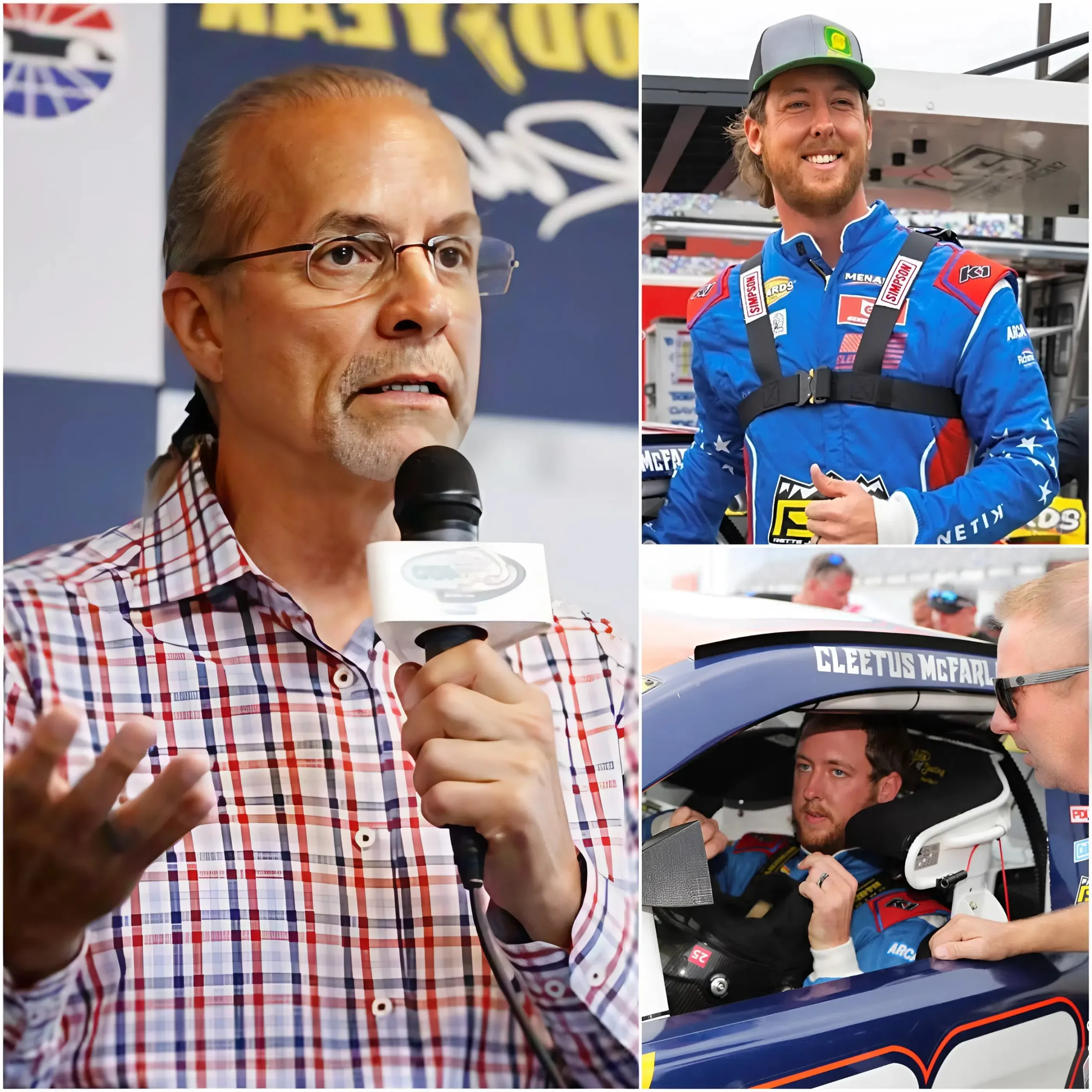 Cover Image for 🚨BREAKING NEWS: “Don’t bring your ‘internet star’ title onto this racetrack…” — Kyle Petty launched a scathing attack on Cleetus McFarland in an interview after learning about his appearance at the NASCAR O’Reilly Auto Parts Series