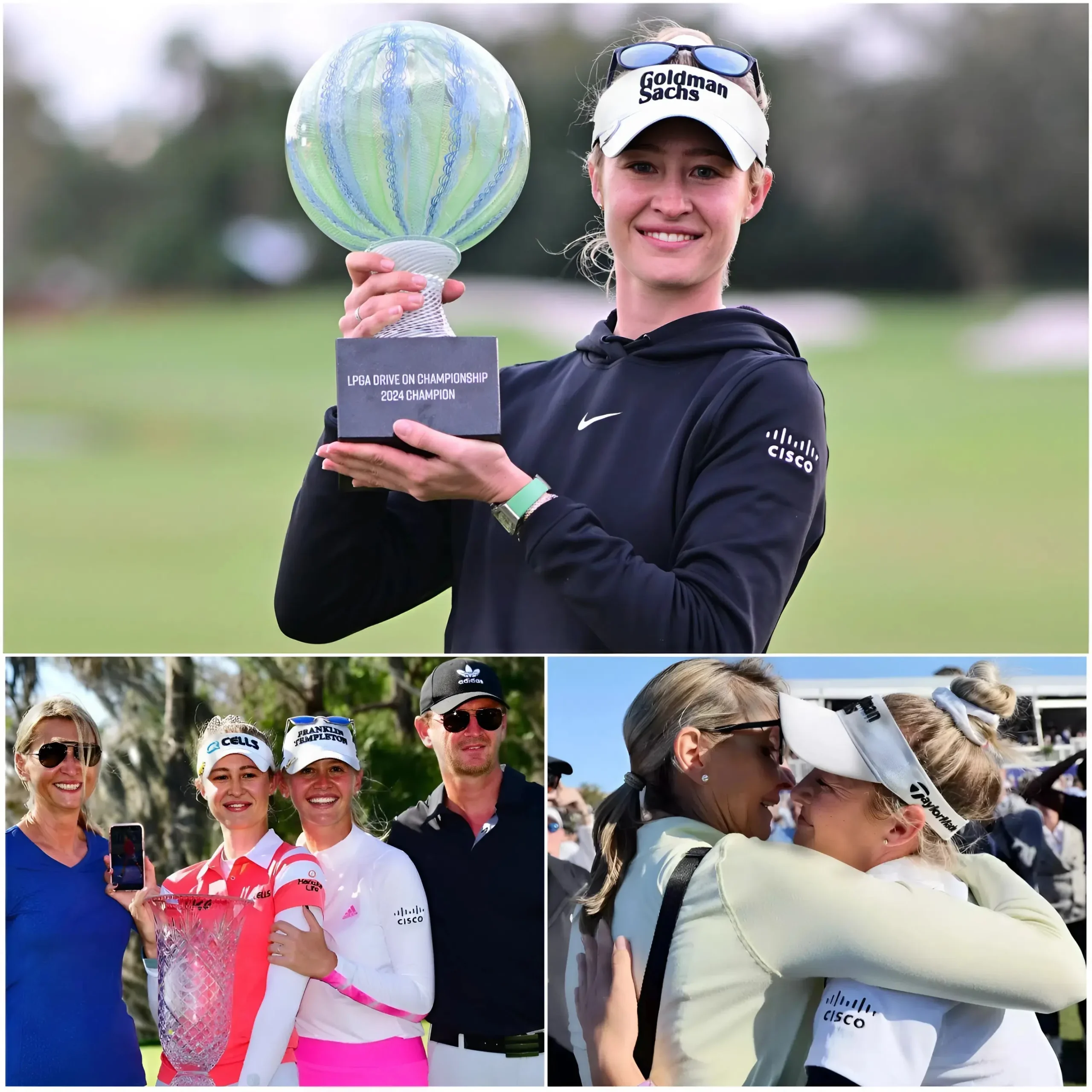 Cover Image for 🛑BREAKING NEWS: Nelly Korda Signs Record-Breaking $285 Million Contract, Pledges Financial Freedom for Her Parents.