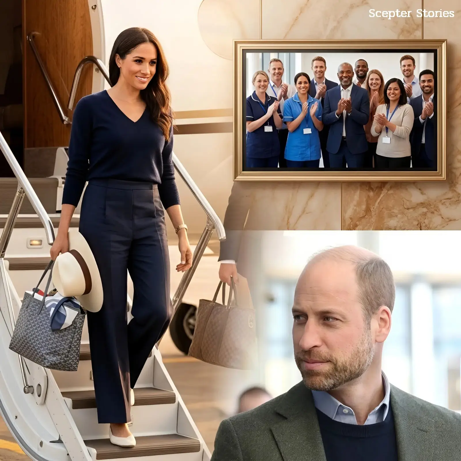 Cover Image for A SPECIAL REQUEST REJECTED — MEGHAN LEFT FRUSTRATED AFTER WILLIAM REFUSES TO ENGAGE.