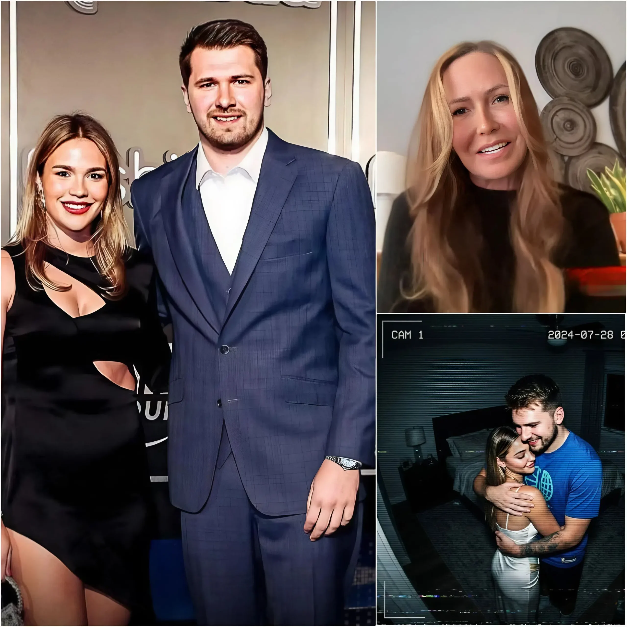 Cover Image for THE PERSON BEHIND IT HAS SPOKEN: After many days of silence, Luka Dončić’s mother, Mirjam Poterbin, could no longer stay calm and spoke out to defend her son against a series of allegations that he had cheated while Anamaria Goltes was pregnant.