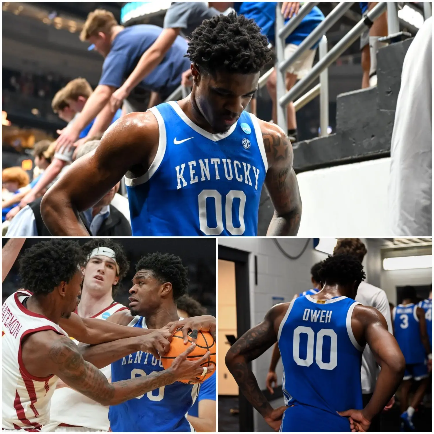 Cover Image for BREAKING NEWS: After a heartbreaking 63–82 loss by the Kentucky Wildcats to the Iowa State Cyclones — a crushing defeat that officially ends Kentucky’s March Madness run — Otega Oweh stepped in front of the cameras and delivered one of the most emotional postgame messages of his career.