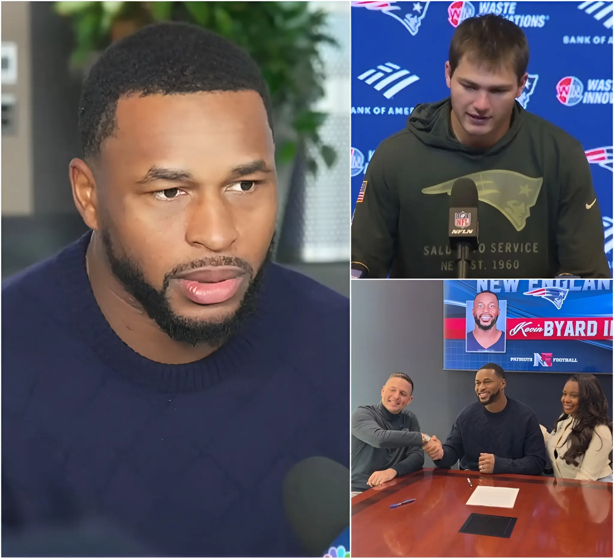 Cover Image for 🚨 SHOCKING NEWS: Kevin Byard III has stunned the NFL world by reportedly wanting out of New England just shortly after signing, allegedly calling the Patriots a “bad organization” behind the scenes, sending shockwaves through the locker room and sparking massive controversy among fans and analysts.