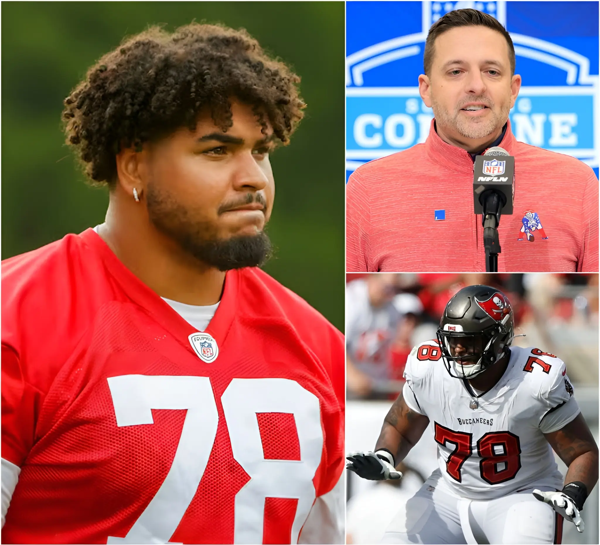 Cover Image for 🚨 BREAKING NEWS: After leaving the Tampa Bay Buccaneers, star offensive tackle Tristan Wirfs has ignited a fierce bidding war, with the Denver Broncos, Green Bay Packers, and reigning champions Seattle Seahawks all aggressively chasing his signature.