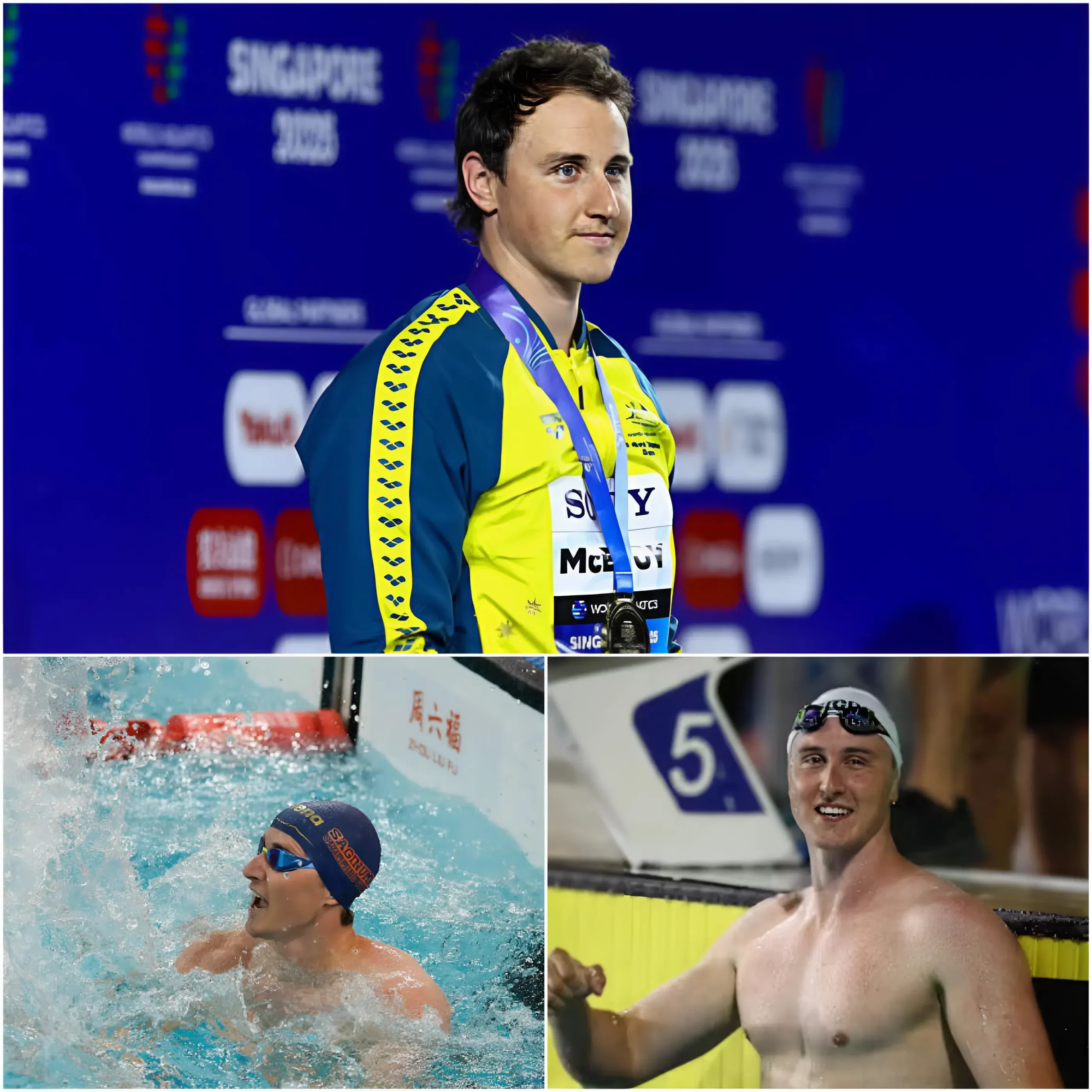 Cover Image for 🔴 BREAKING NEWS FROM THE SWIMMING POOL: “I TRAINED NON-STOP” — Cameron McEvoy stunned the swimming world by revealing the grueling training regimen behind his success!