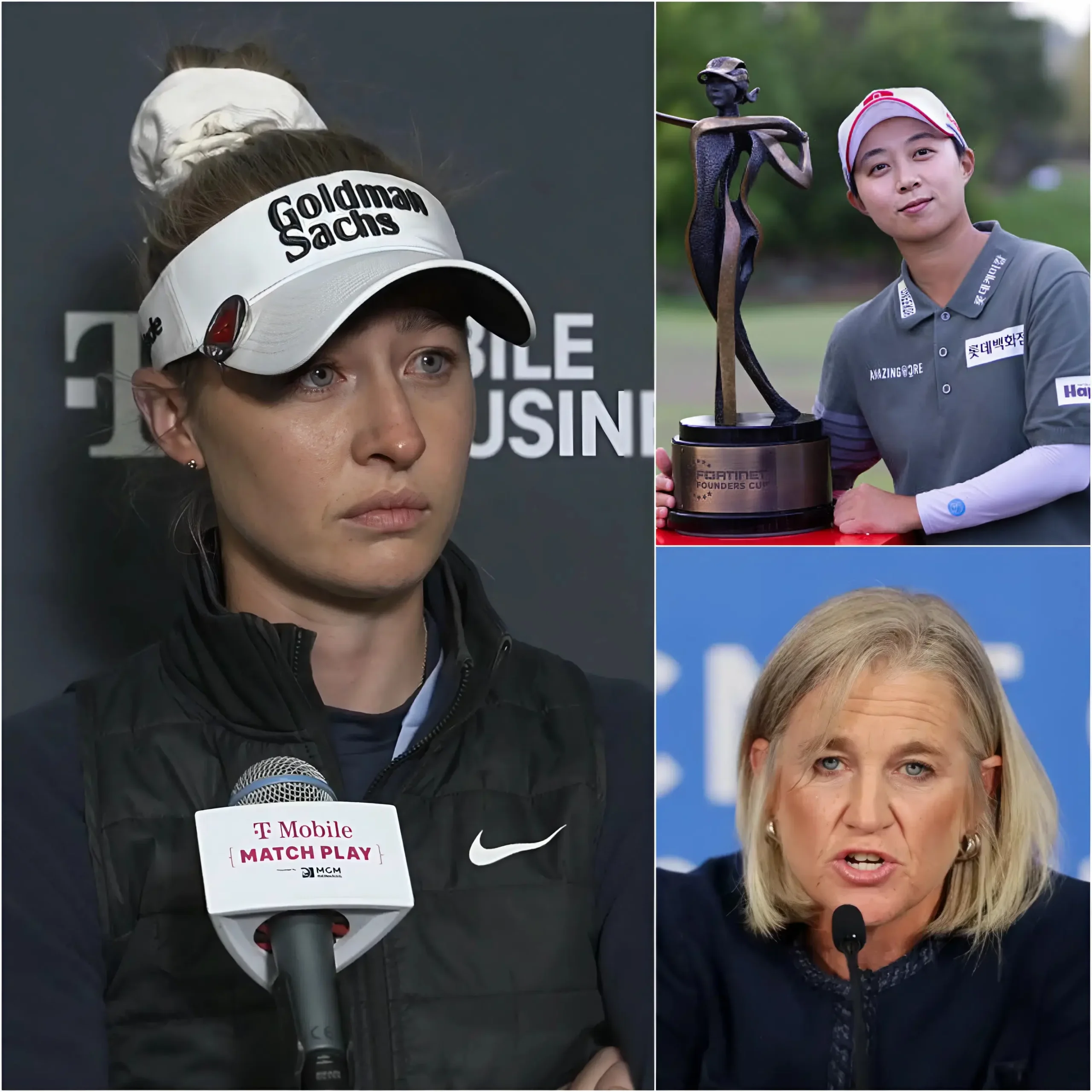 Cover Image for 🔴 “CHEATING” — Nelly Korda alleged that Kim Hyo-joo was using ILLEGAL technology on her equipment during the Fortinet Founders Cup. Shortly after the claim emerged