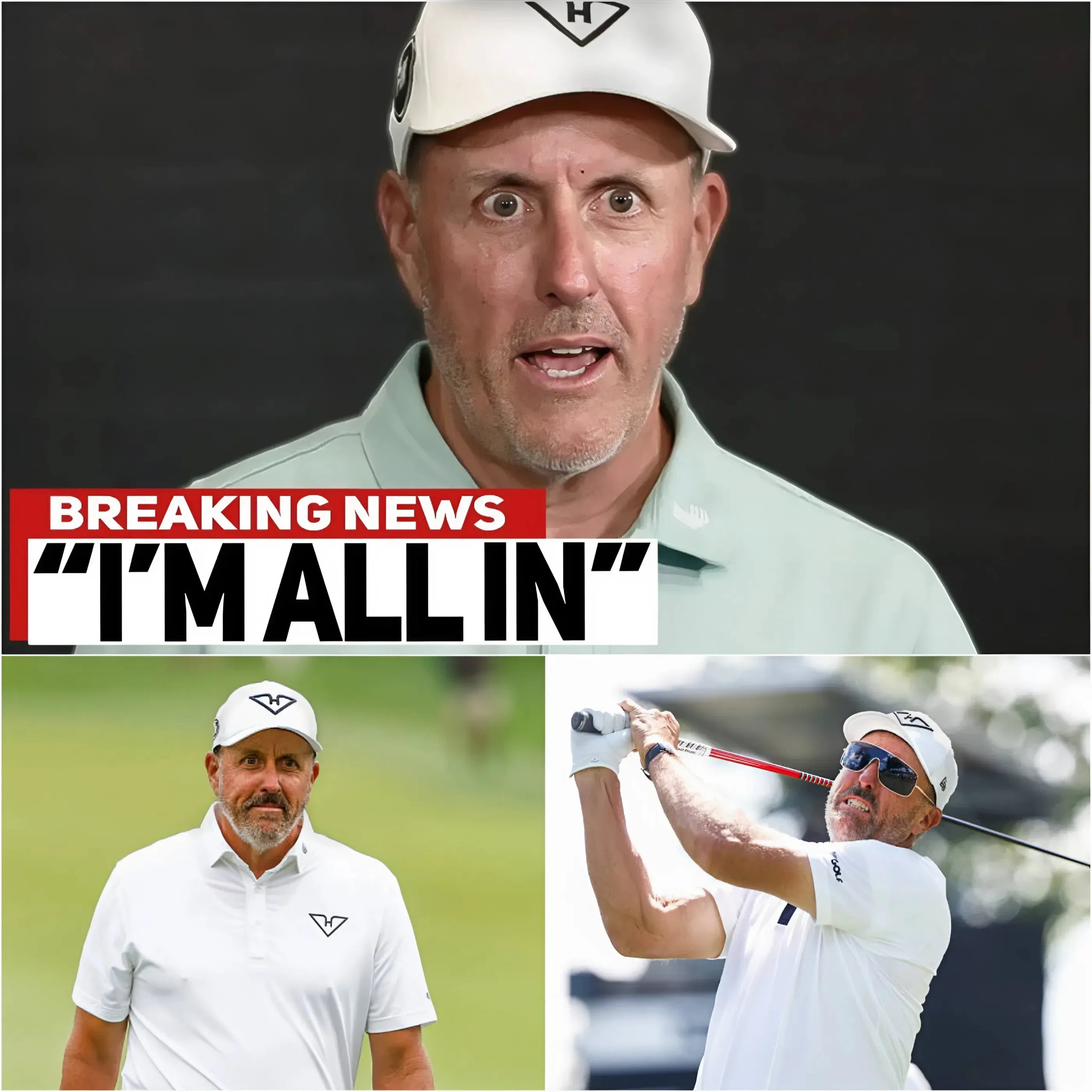 Cover Image for Phil Mickelson Drops a Bombshell Announcement on LIV Golf!
