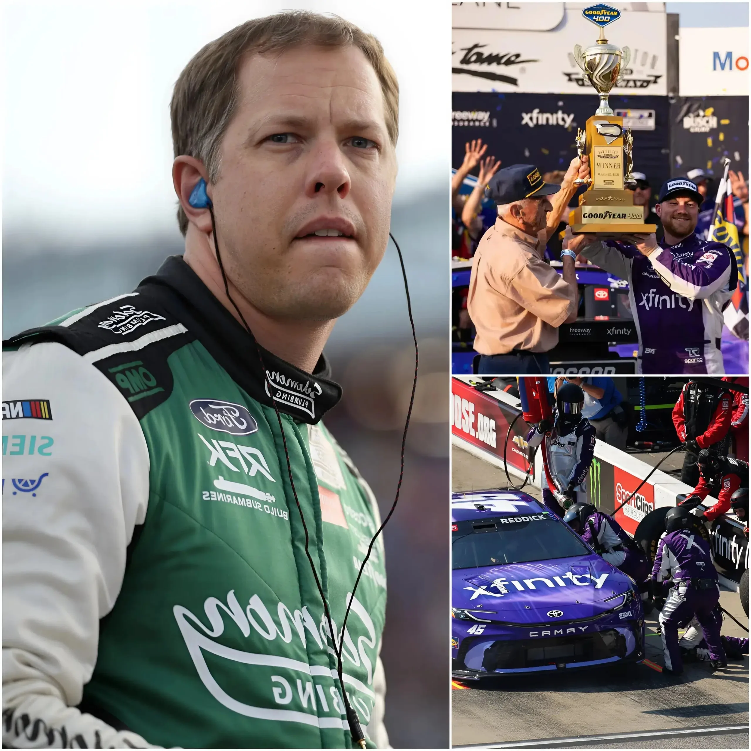 Cover Image for 🔴 “HE’S CHEATING!” Brad Keselowski accuses Tyler Reddick of using unauthorized technology on his car at Darlington Raceway 👇. NASCAR immediately launched an urgent investigation—and uncovered some shocking results… 👇