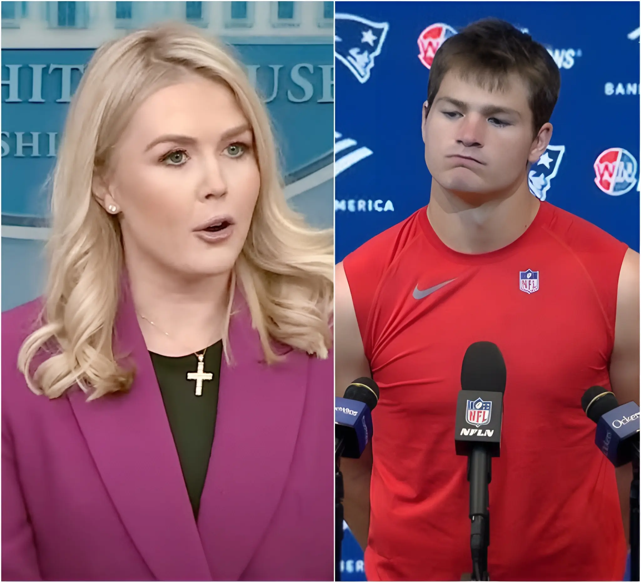 Cover Image for “You need to be SILENT!” — Karoline Leavitt’s tweet aimed at DRAKE MAYE explodes into chaos as he reads every word LIVE on air, stunning the entire studio into total silence, what was meant to shut him down instead turns into a moment no one can look away from