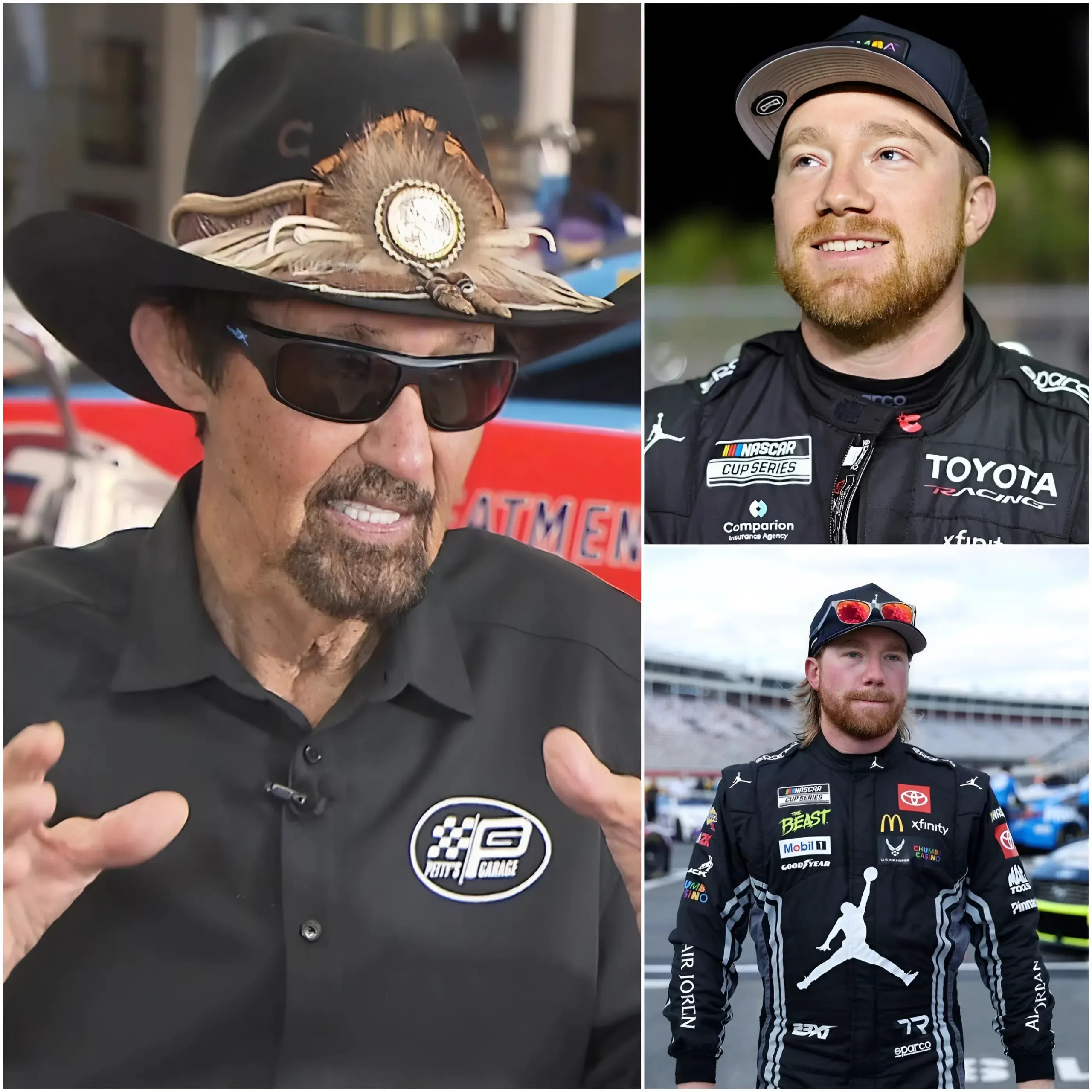 Cover Image for “This sport is completely corrupt! They prioritized a cheater… Richard Petty officially erupted in anger after Tyler Reddick’s victory at the Goodyear 400, emphasizing that this was an obvious fraudulent win and accusing none other than the NASCAR organizers of manipulating everything behind the scenes, revealing a dark conspiracy never before disclosed…”