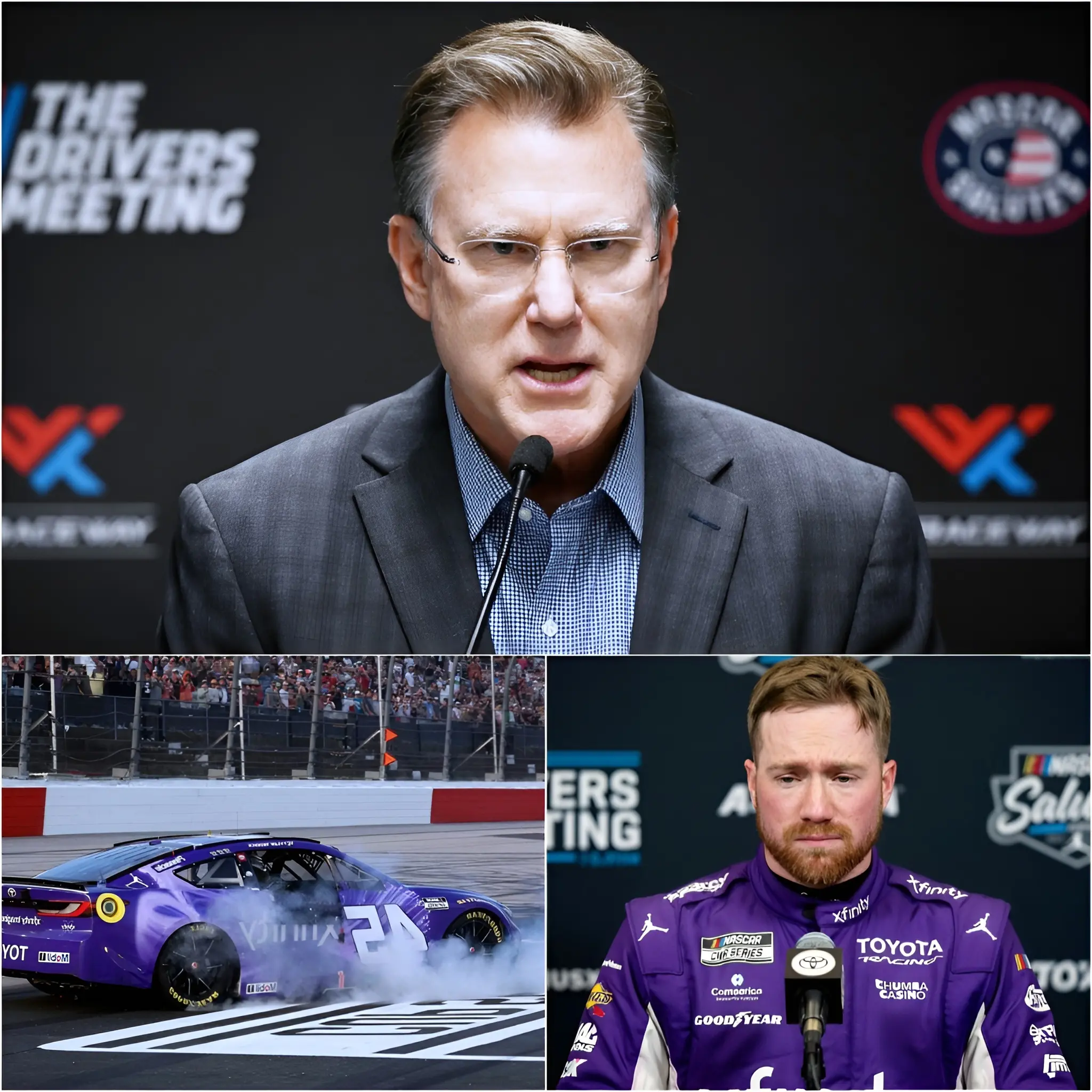 Cover Image for 🚨OFFICIAL CONFIRMATION — “We Have Decided” NASCAR has finally broken its silence and announced the official results following the shocking allegations of cheating against Tyler Reddick after his impressive winning streak in the 2026 NASCAR Cup Series.