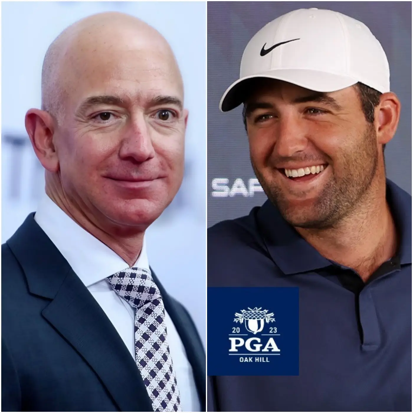 Cover Image for 15 MINUTES AGO 🔴 Jeff Bezos shocks the sports world by personally inviting Scottie Scheffler to a high-profile charity event in Seattle