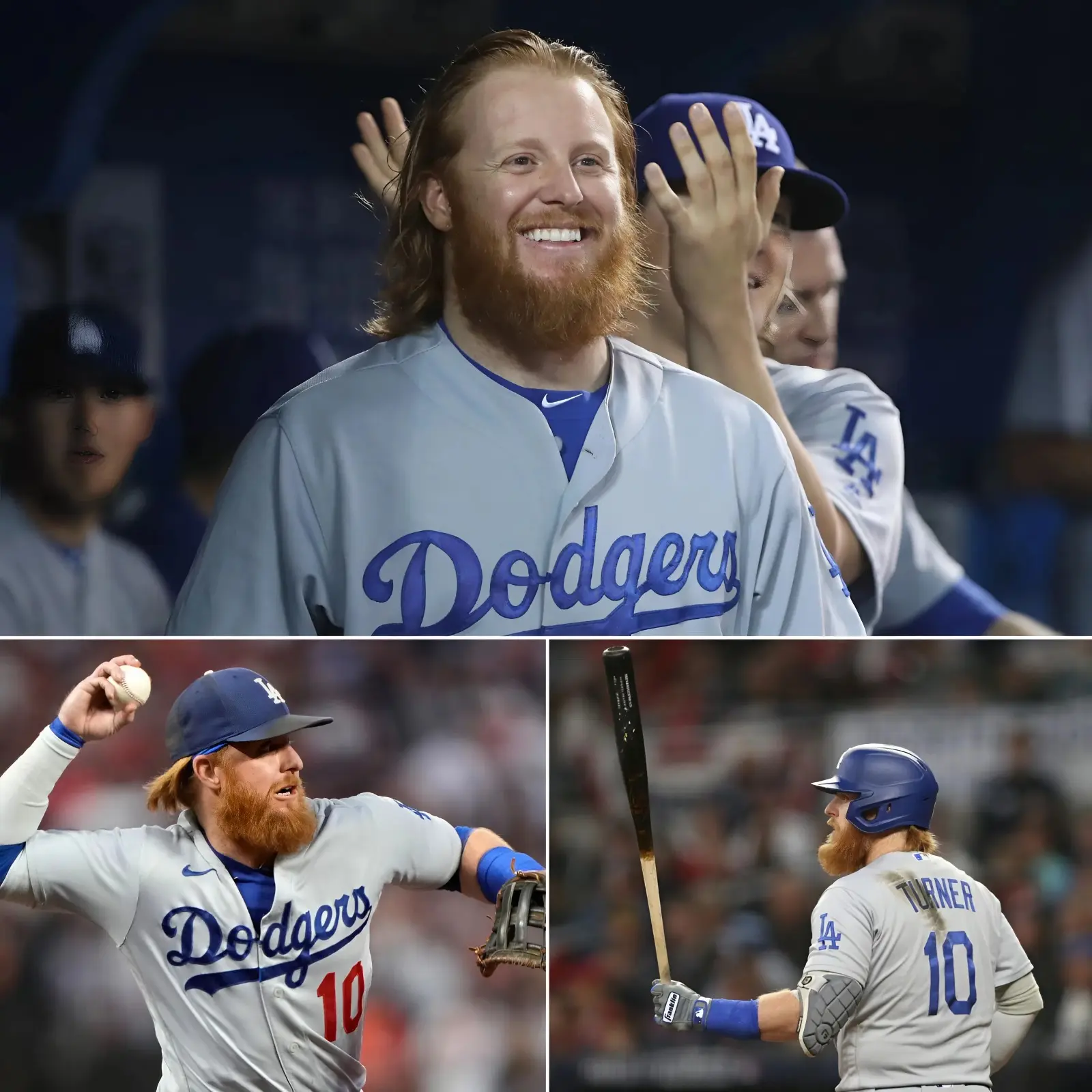 Cover Image for BREAKING: Dodgers cause a sensation – Justin Turner officially returns, legendary icon reunites before the new season