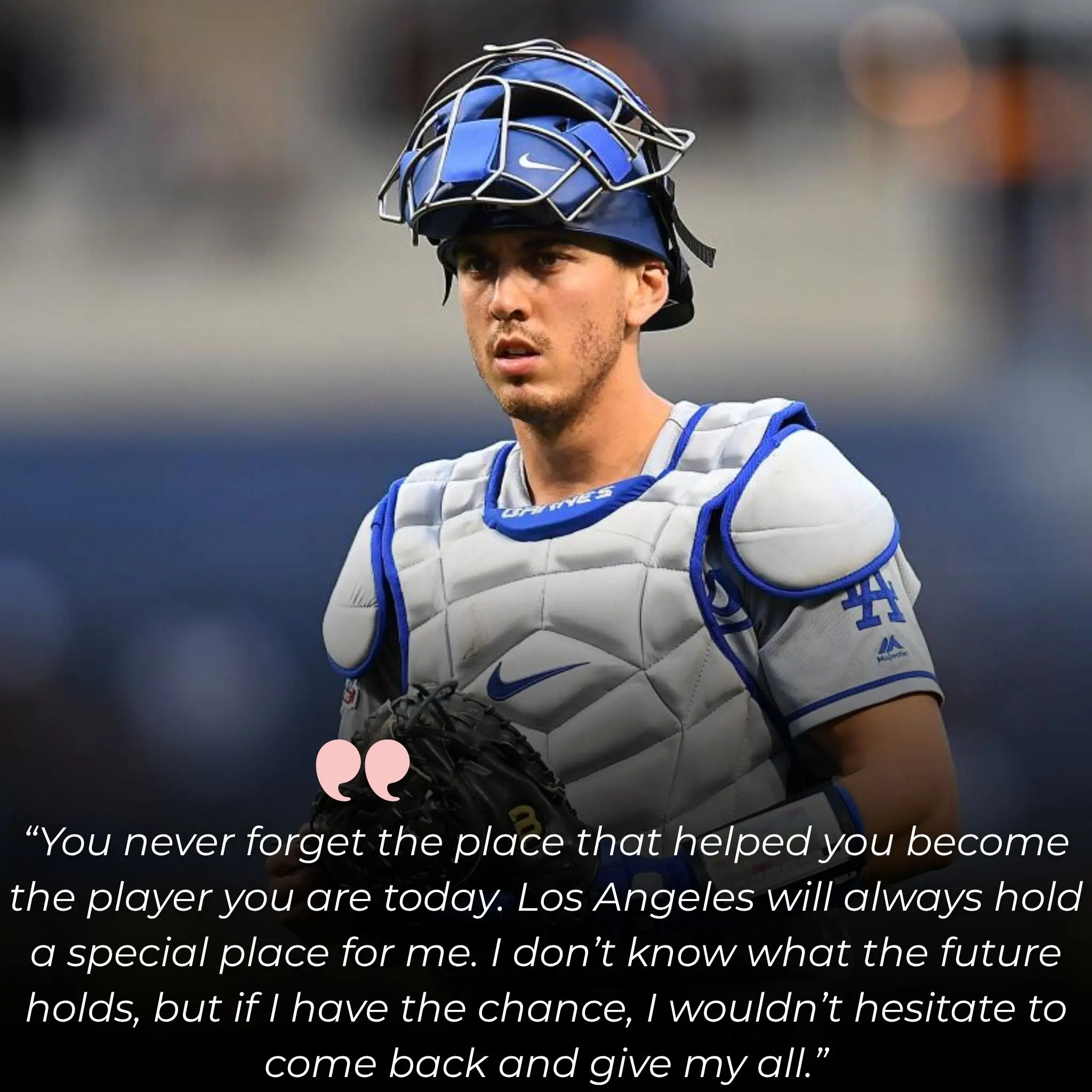 Cover Image for BREAKING: Austin Barnes Speaks Out After Being Cut Out by the Mets.