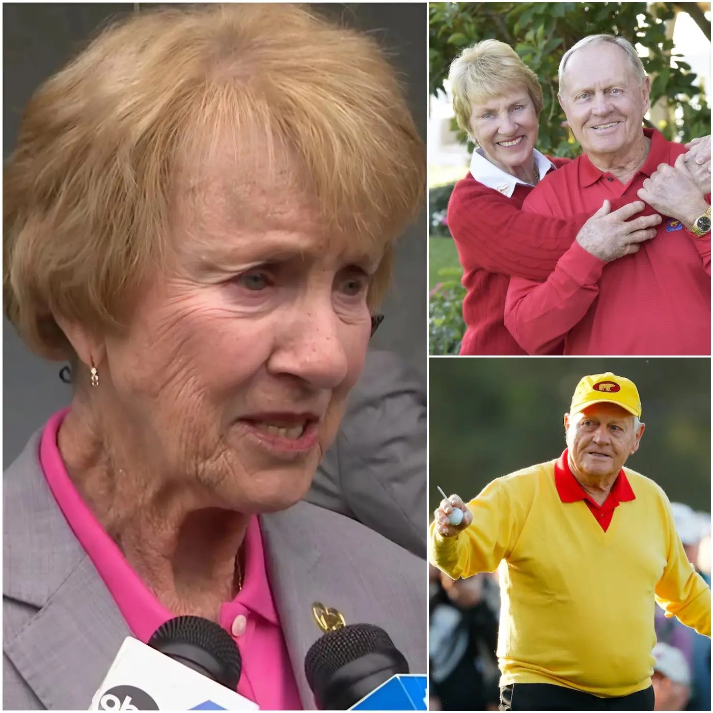 Cover Image for SAD NEWS 💔: Just 30 minutes ago in Texas, USA, at the age of 82, Barbara Nicklaus, wife of golf legend Jack Nicklaus, moved the world when she revealed that he was battling cancer… Read the full story below 👇👇