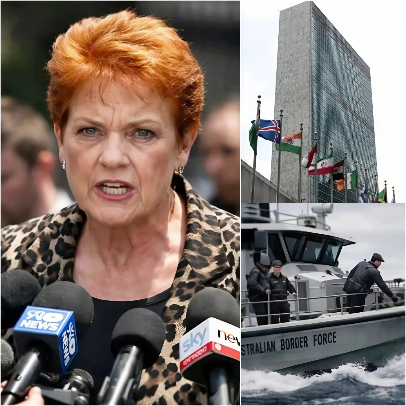 Cover Image for BREAKING NEWS 💥 “DON’T LET THEM CONTROL AUSTRALIA ANYMORE — WITHDRAW NOW!” Pauline Hanson just tossed a political grenade into Canberra’s living room