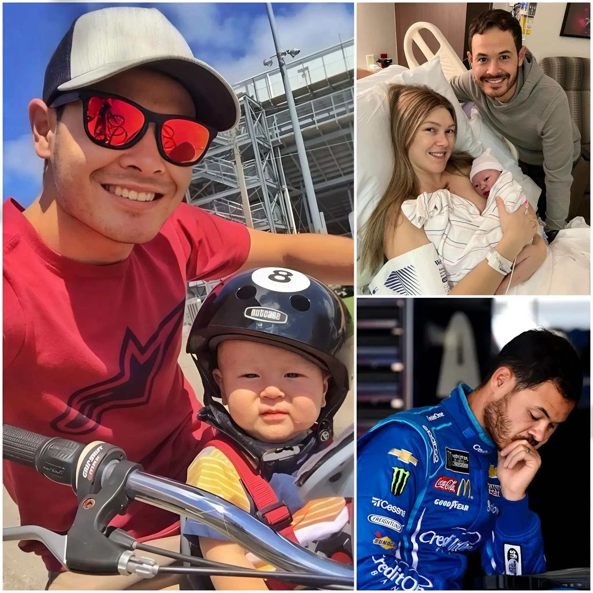 Cover Image for SAD NEWS!! NASCAR fans shed tears and pray for Kyle Larson’s daughter after heartbreaking announcement…😢