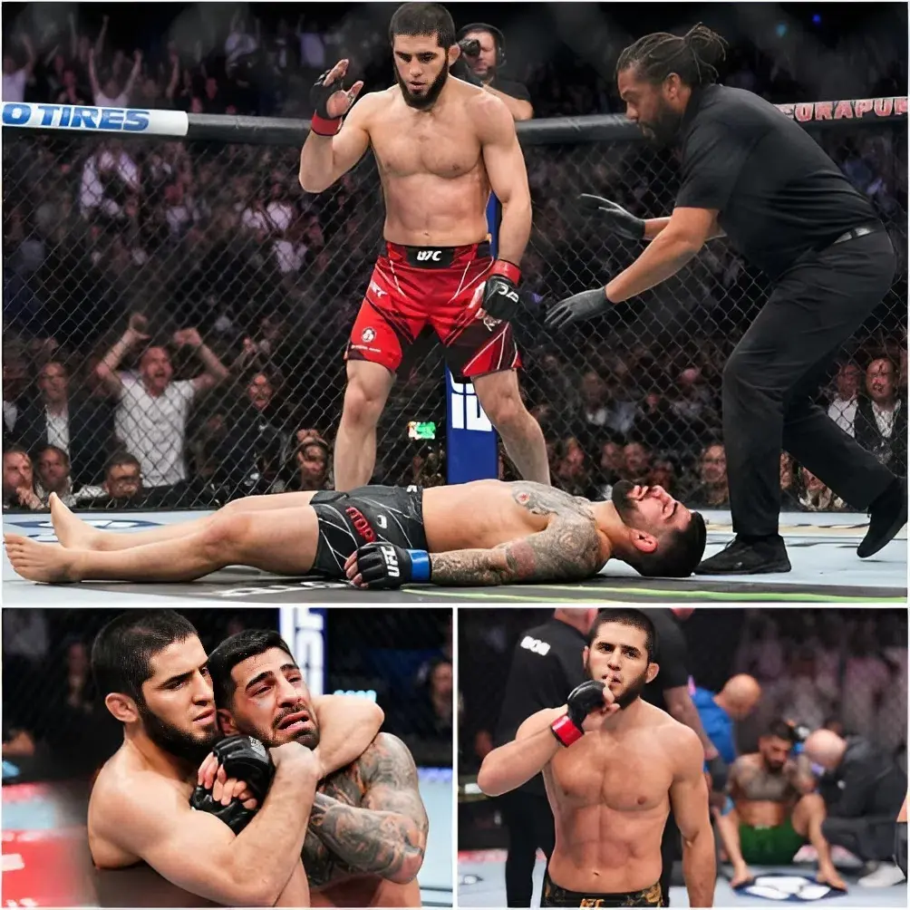 Cover Image for “The Hype Built a Monster… and Then It Exploded” — Islam Makhachev Unleashes a Brutal 90 Second Knockout That Leaves Ilia Topuria Collapsed👇👇👇