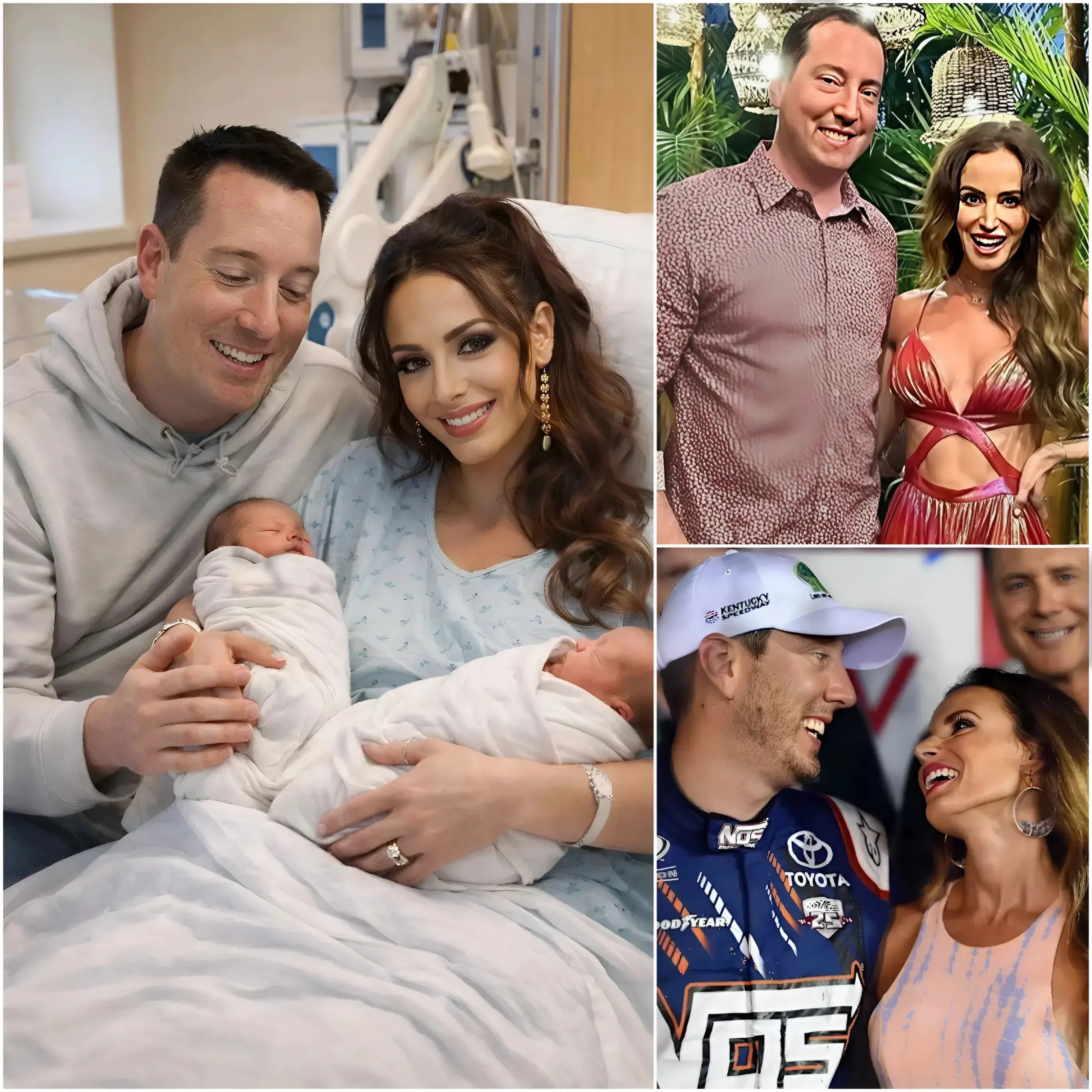 Cover Image for 🔴 JUST MINUTES AGO: Kyle Busch shocked fans with the biggest announcement of his life — but what truly went viral was Samantha Busch’s hidden emotional journey… The twins are not just a gift, but the result of years of silent struggle… And one unexpected detail revealed afterward left everyone in disbelief…👇