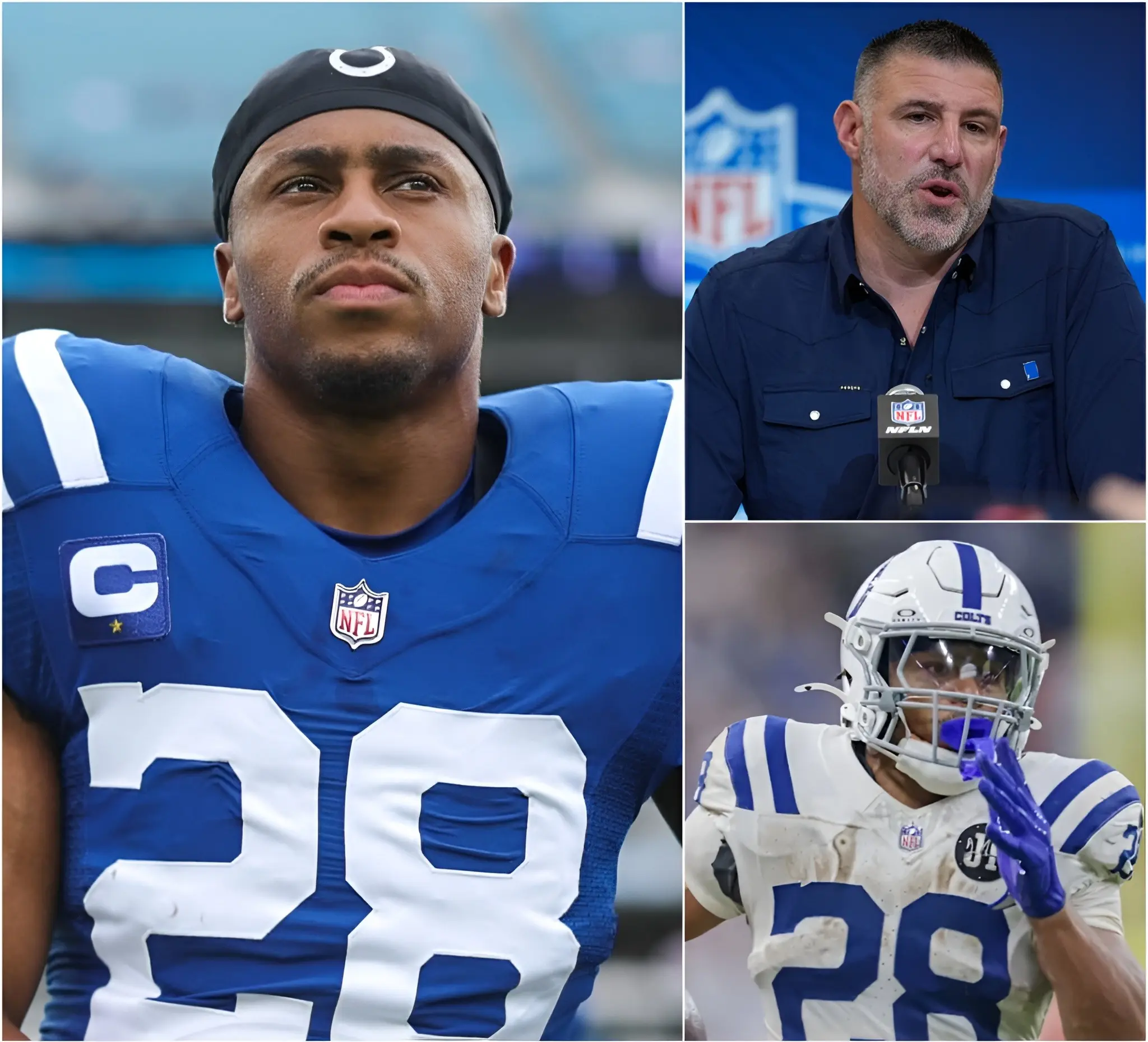 Cover Image for 🚨 SHOCKING NEWS: The New England Patriots are preparing a blockbuster move to land Colts star running back Jonathan Taylor with a record-breaking contract, making him the highest-paid running back in NFL history, according to Adam Schefter.