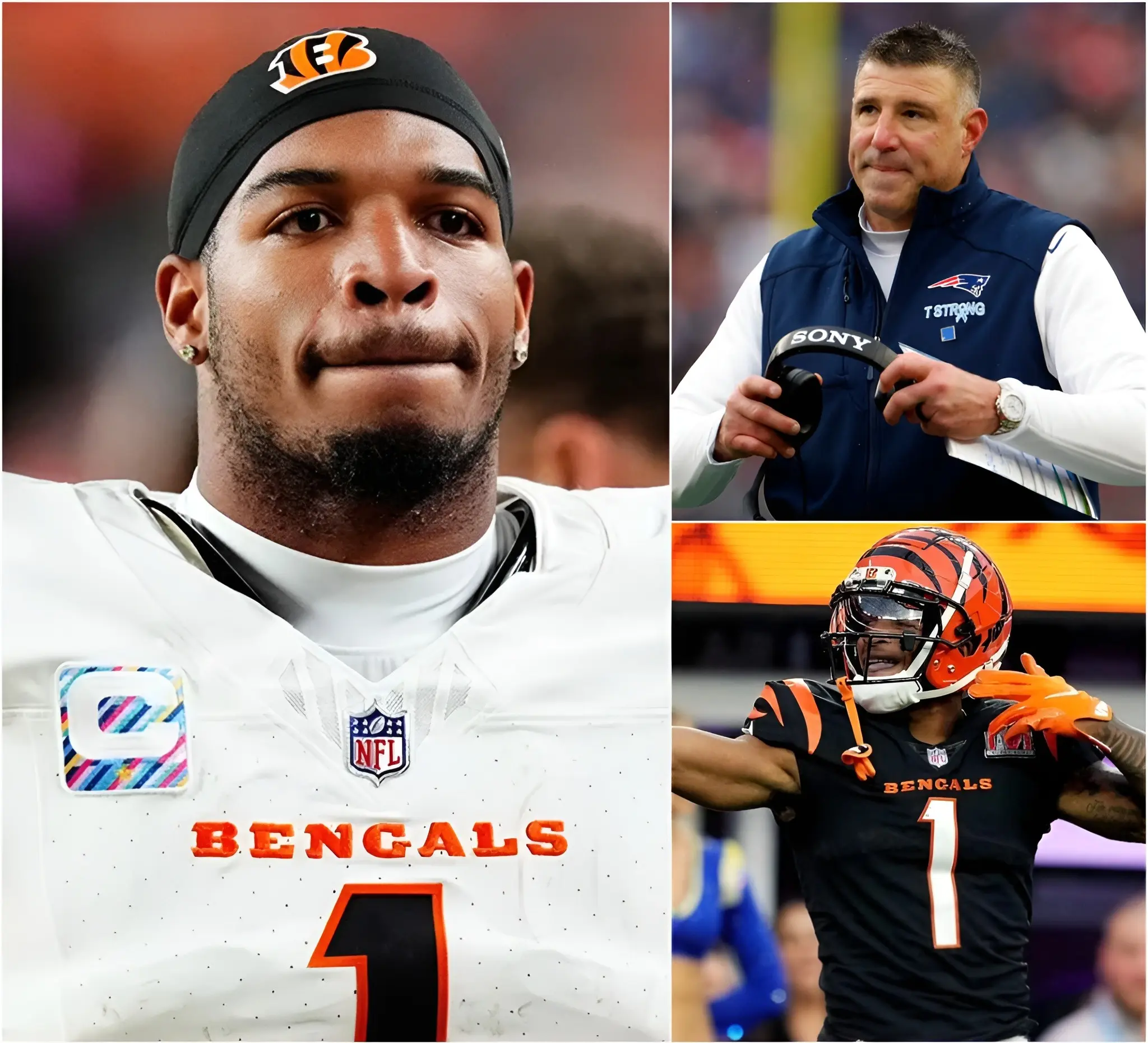 Cover Image for 🚨 SHOCKING NEWS: The New England Patriots are preparing a blockbuster move to land Bengals star Ja’Marr Chase with a record-breaking contract, making him the highest-paid wide receiver in the NFL.