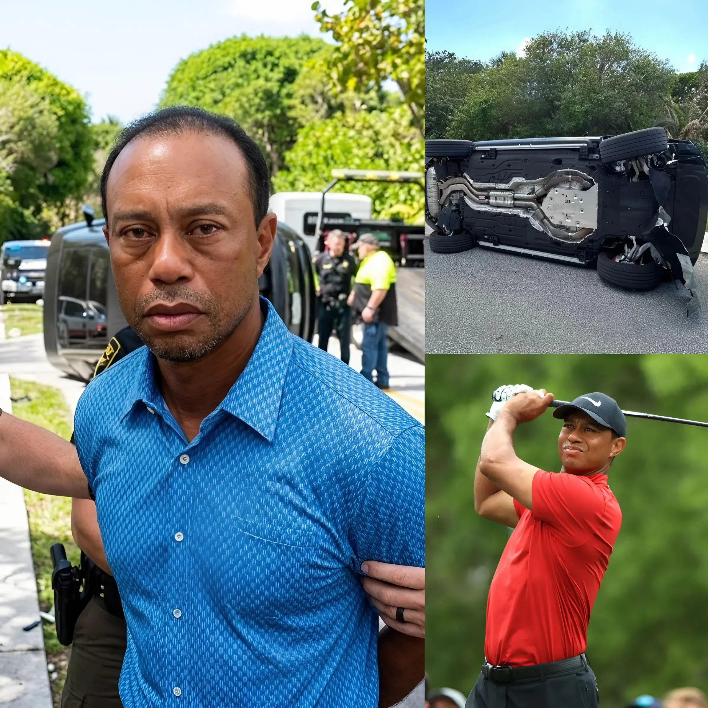 Cover Image for 🚨 NOT ALCOHOL… SO WHAT REALLY MADE Tiger Woods lose complete control in that crash? His desperate cover-up was brutally exposed by the police’s high-tech testing equipment, and the true motive behind the accident has finally been uncovered…👇👇