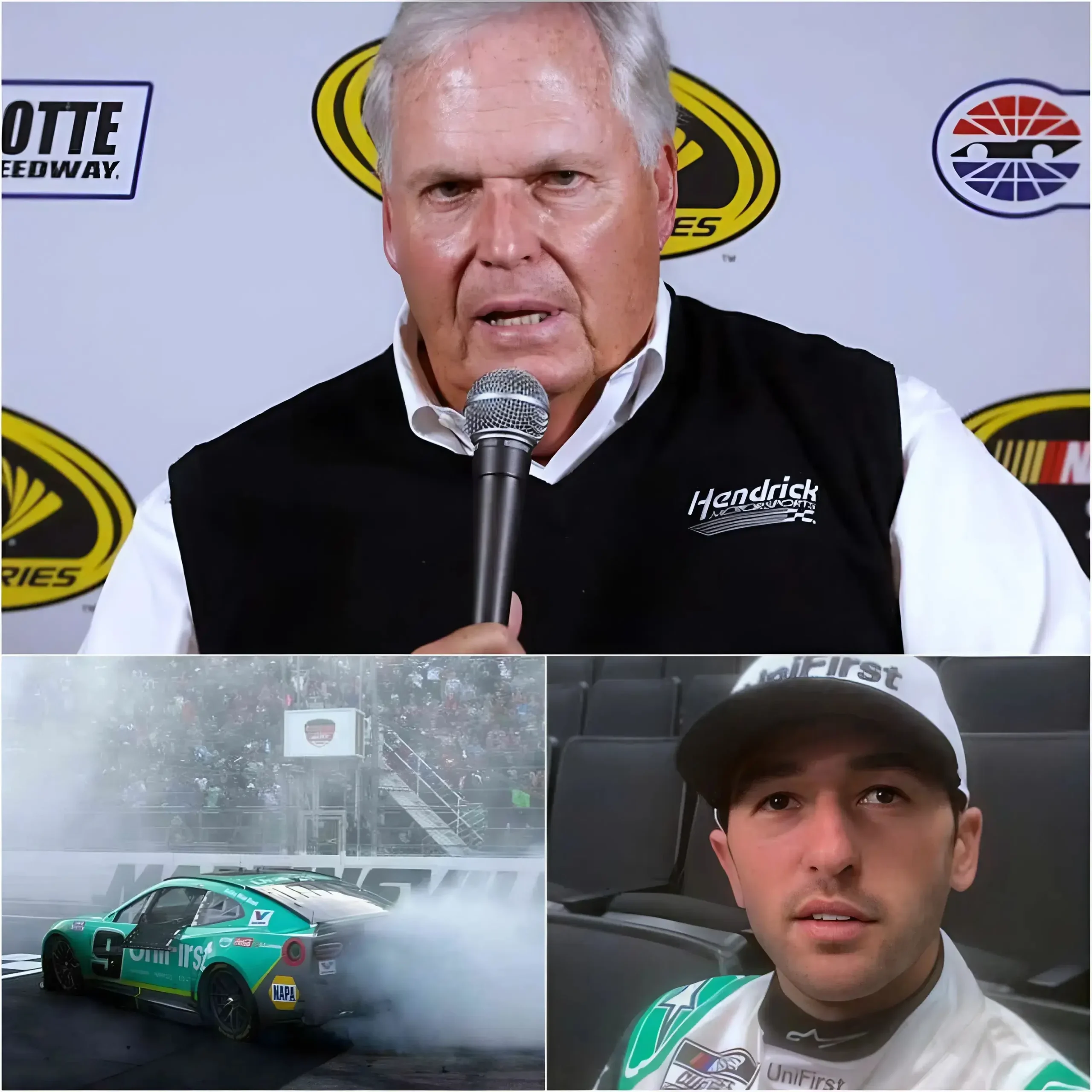 Cover Image for OFFICIAL CONFIRMED🚨😱 “We Have Decided”— Rick Hendrick Officially Drops The Bomb On Chase Elliott Future after the 2026 Cook Out 400 at Martinsville