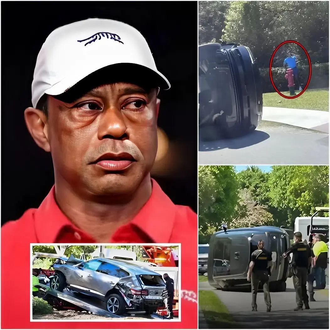 Cover Image for “GIVE IT A TEST — WHAT ARE YOU HIDING?”🔴 Police went head-to-head with Tiger Woods after a multi-car crash, as he fiercely resisted a urine test, sparking suspicions of concealed substances. Officials reportedly discovered “unusual evidence” in the vehicle that could drastically alter the case while witness accounts slowly reveal shocking details of a wild party earlier. Full story in comments 👇