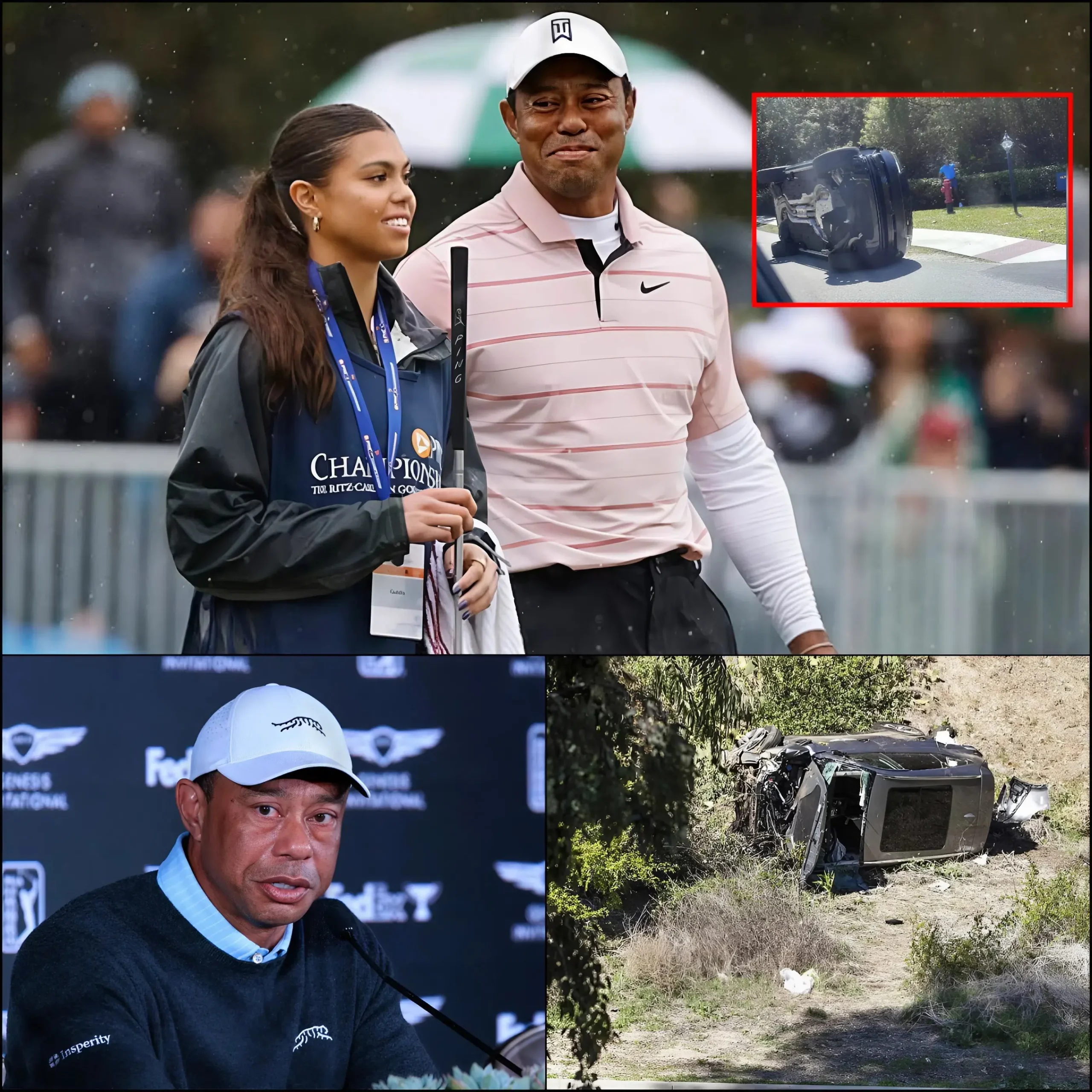 Cover Image for 🚨 BREAKING: Sam Woods Breaks Down in Tears as Tiger Woods Is Seen Handcuffed — Shocking 2021 Secret Recording Revealed, Her 15-Word Message Stuns the World and Exposes Hidden Truth Behind His Public Image 💔