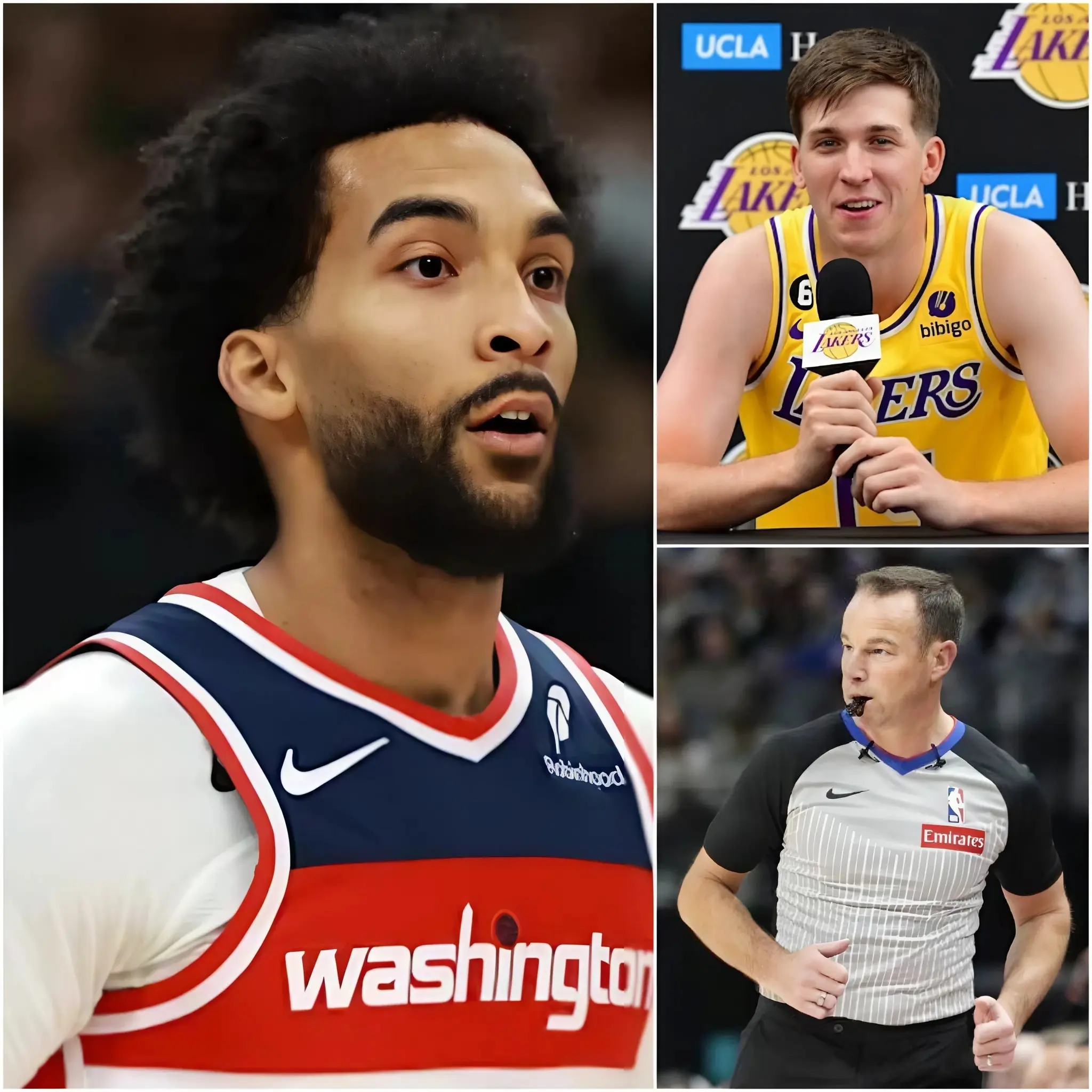 Cover Image for “EVERYONE SAW IT — DON’T LOOK AWAY!” Justin Champagnie caused a huge stir right after the 120-101 loss to the Lakers at Crypto.com Arena.